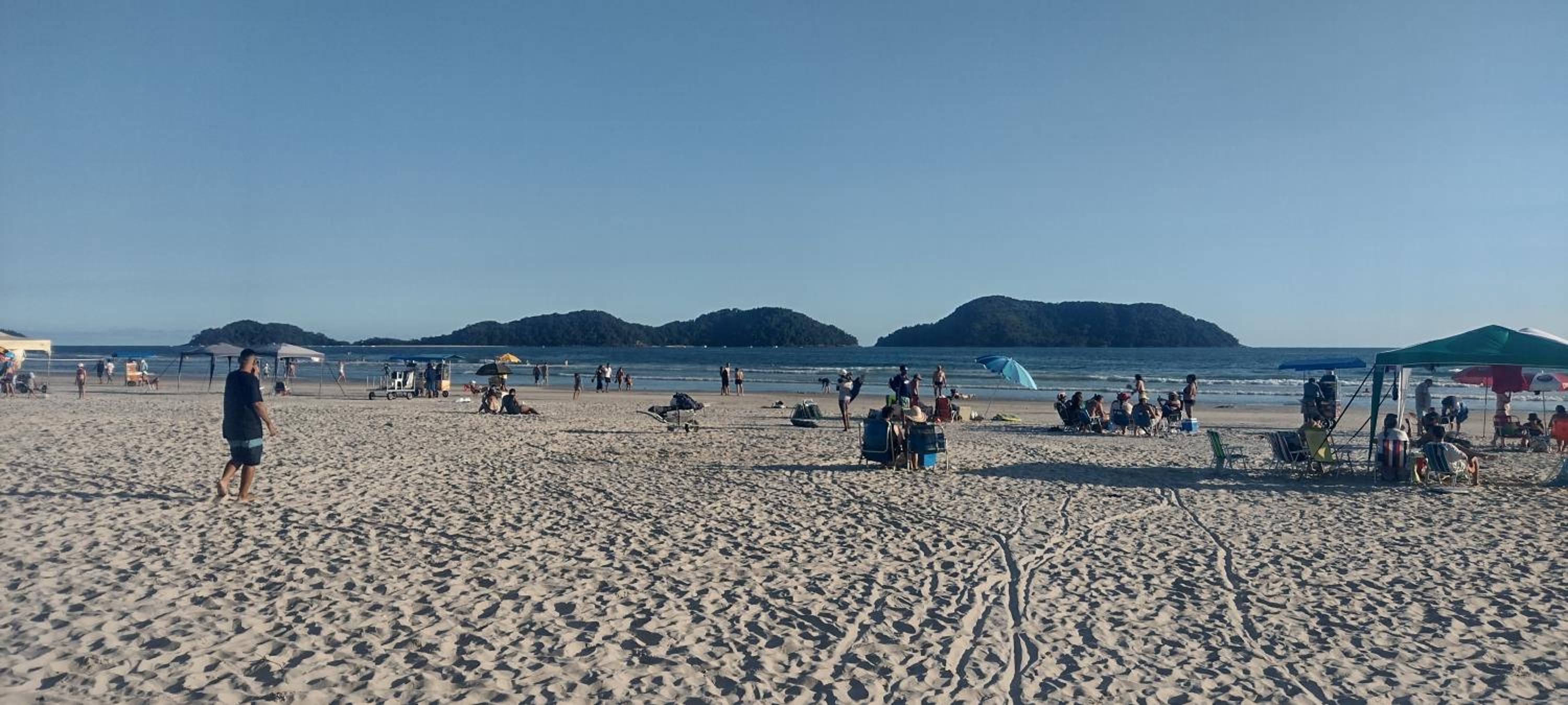 Flat charmoso na praia de Juquehy