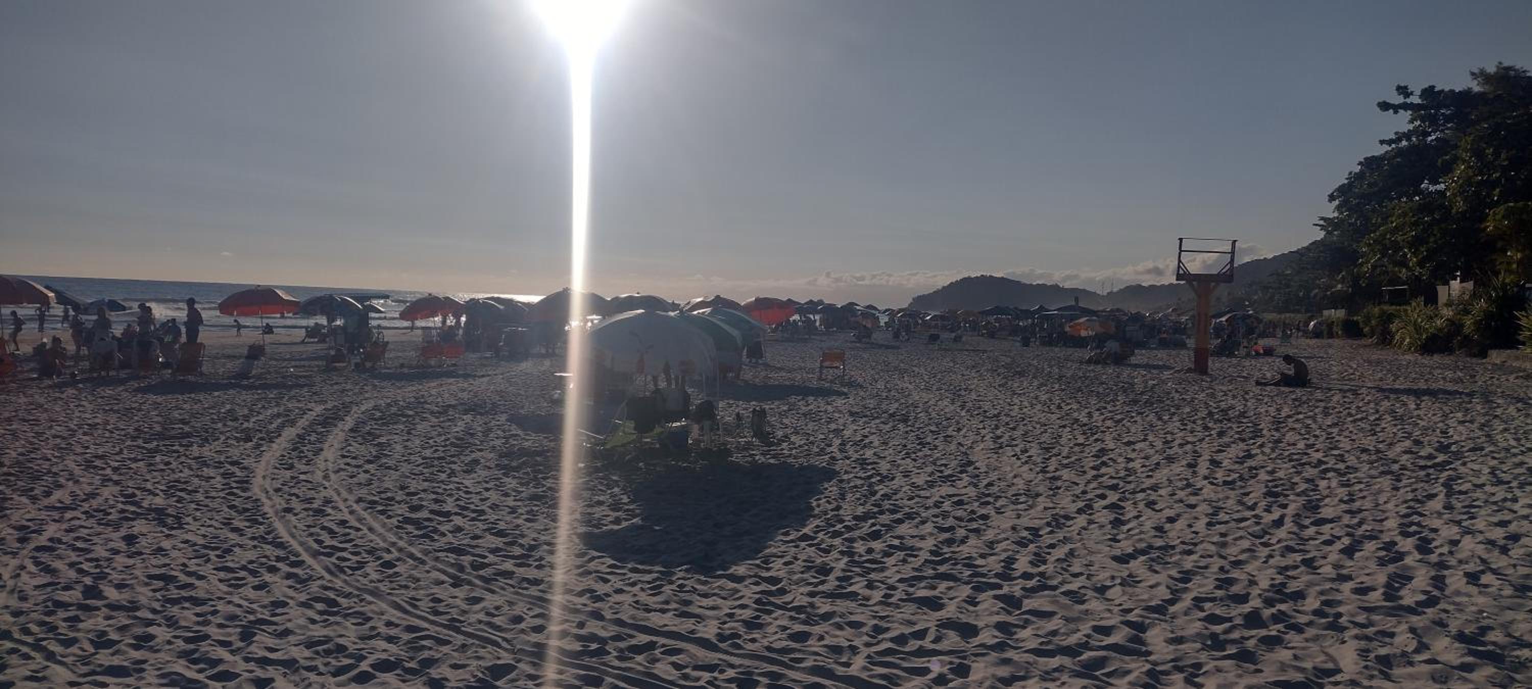 Flat charmoso na praia de Juquehy