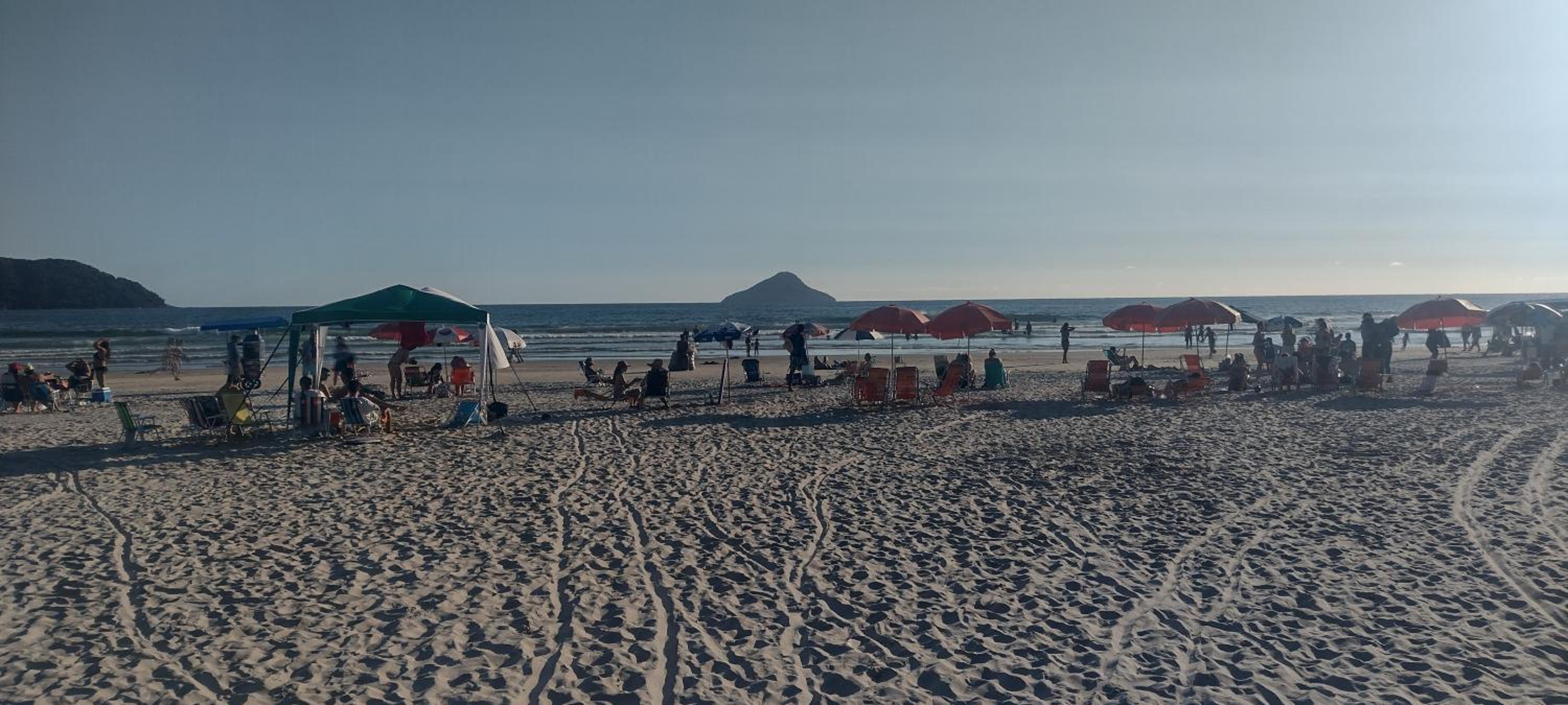 Flat charmoso na praia de Juquehy
