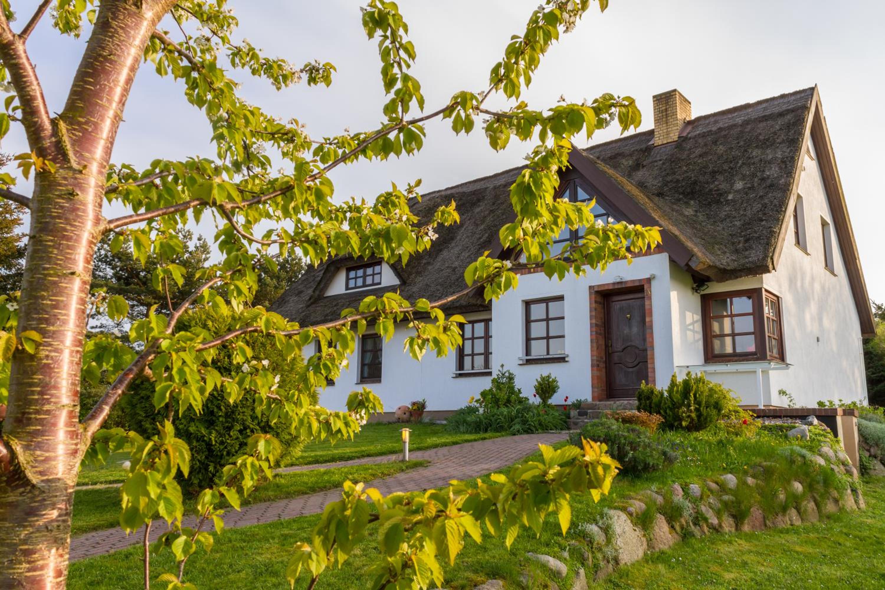 Dat Witte Hus Moritzdorf Rügen Ferienwohnungen - ruhige Lage