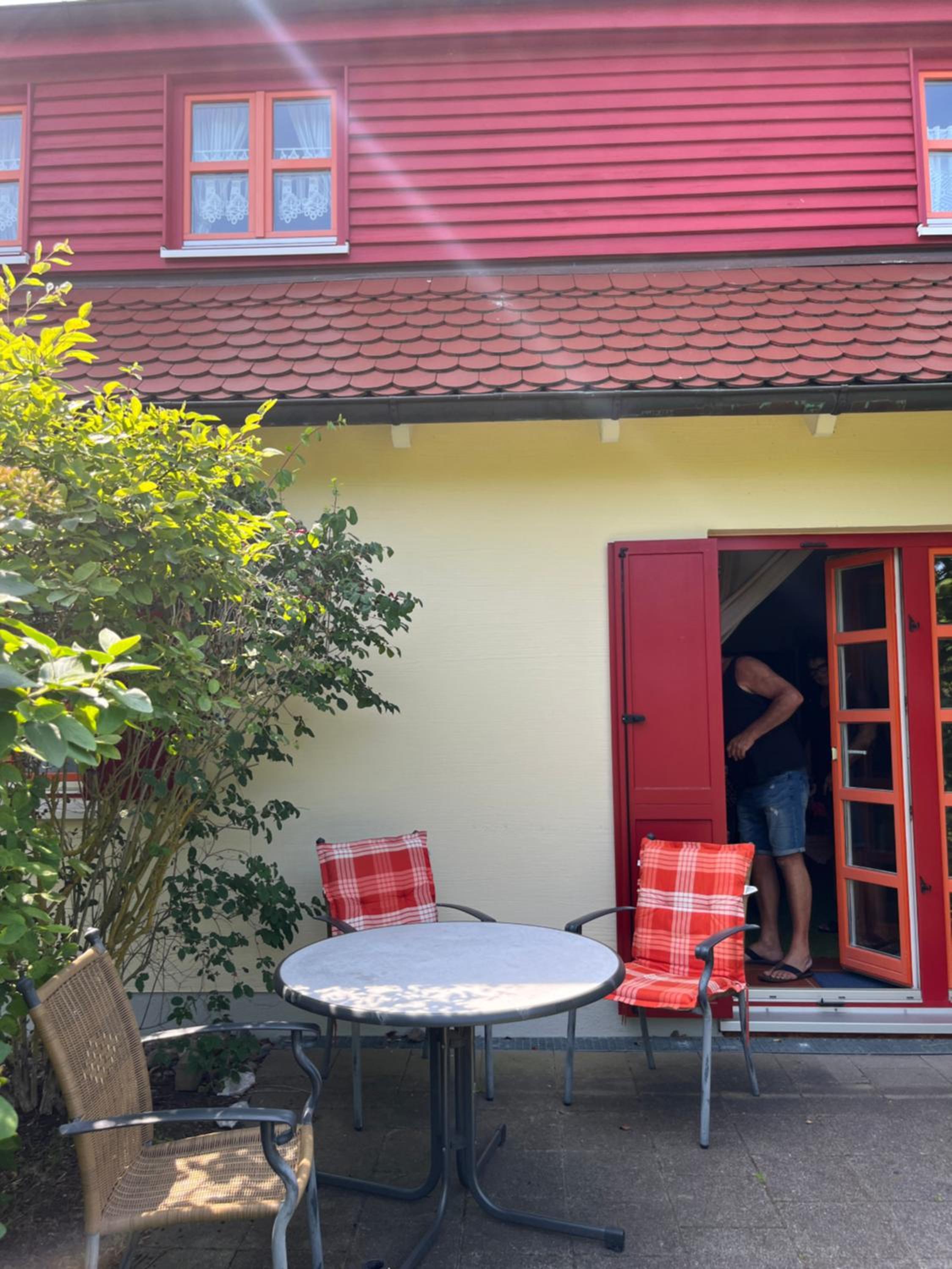 Möwenblick Bakenberg-41 Ferienwohnung mit Terrasse, Doppelbett, Schlafsofa, vollständige Komfortküche