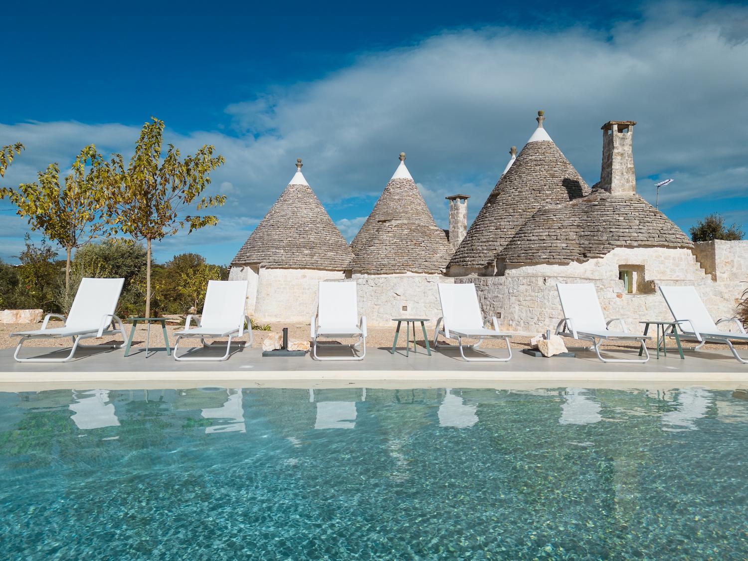 Trulli Petralux in Valle d'Itria view 3