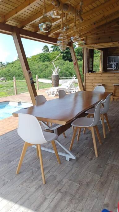 Le Meloi cottage chaleureux avec piscine et plage view 3