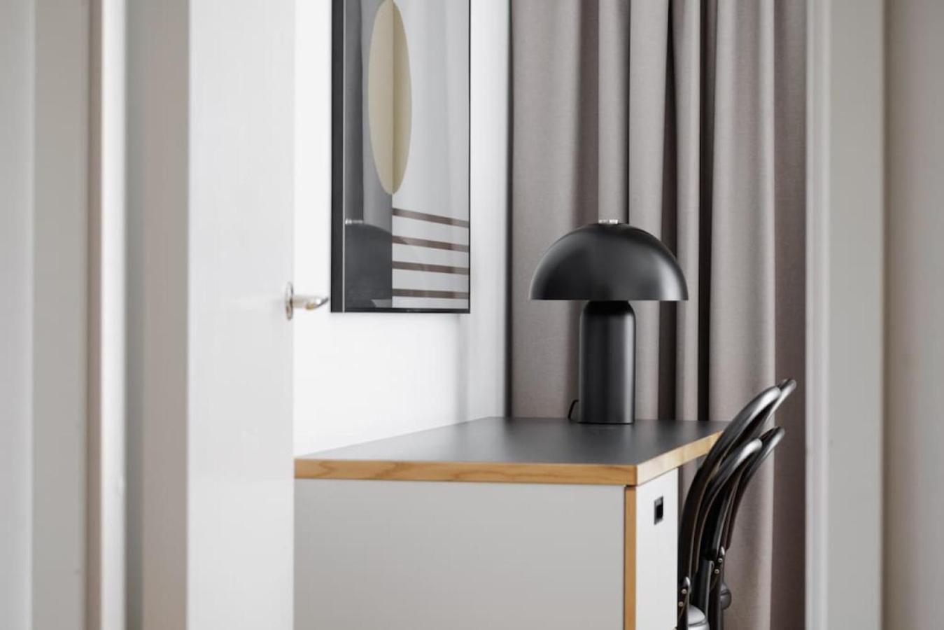 Contemporary 2-BR with Workspace