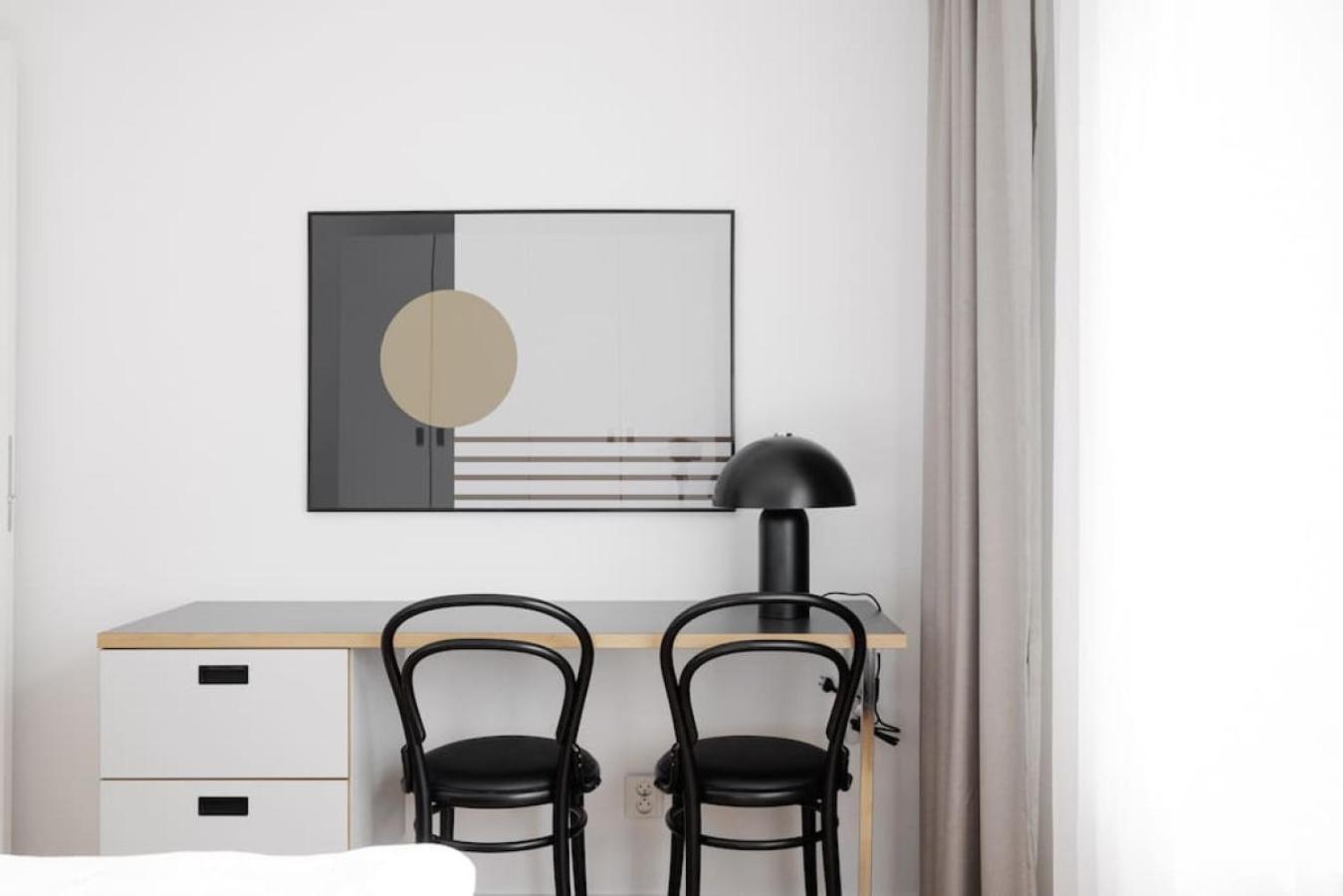 Contemporary 2-BR with Workspace