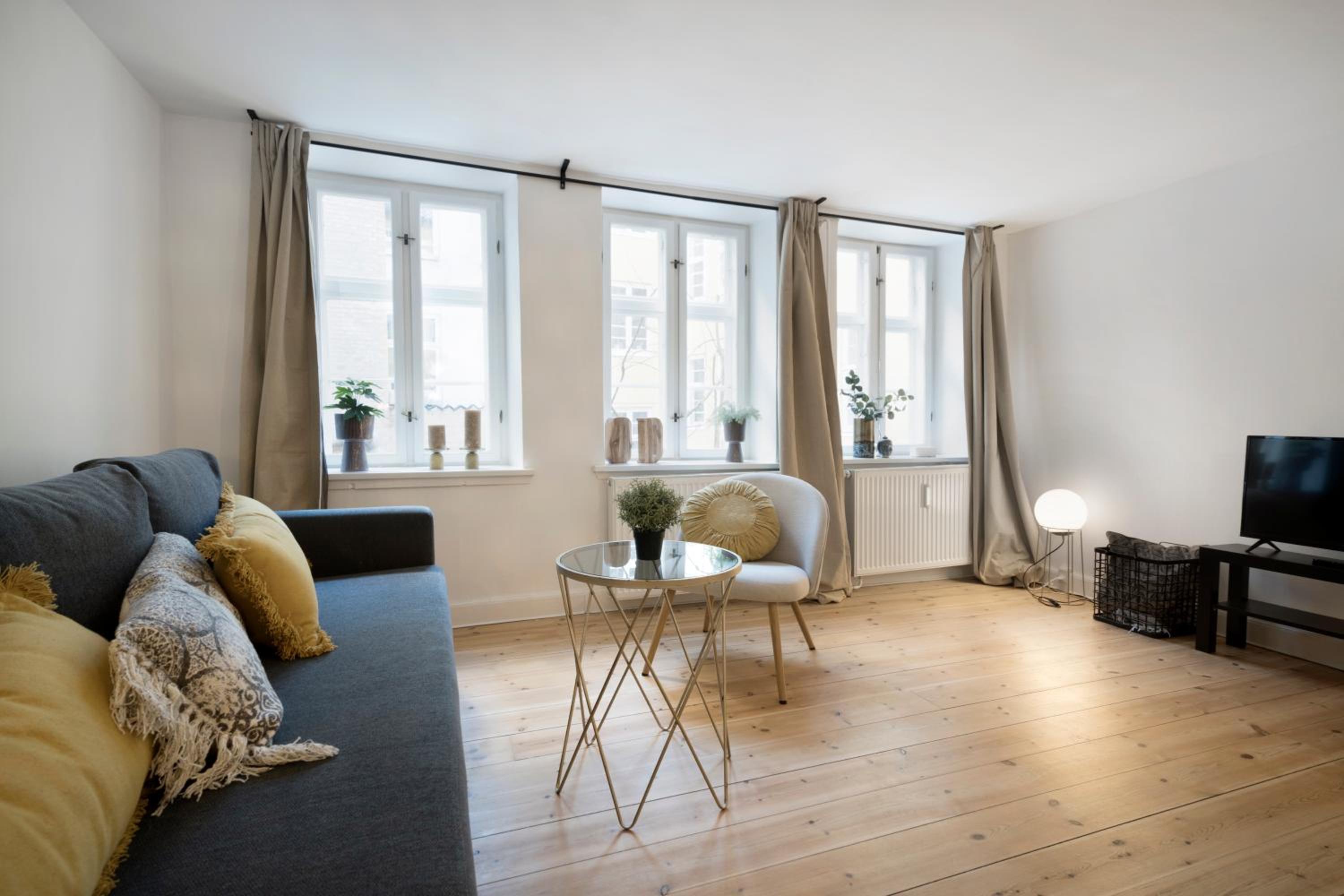 Centrally located in Copenhagen