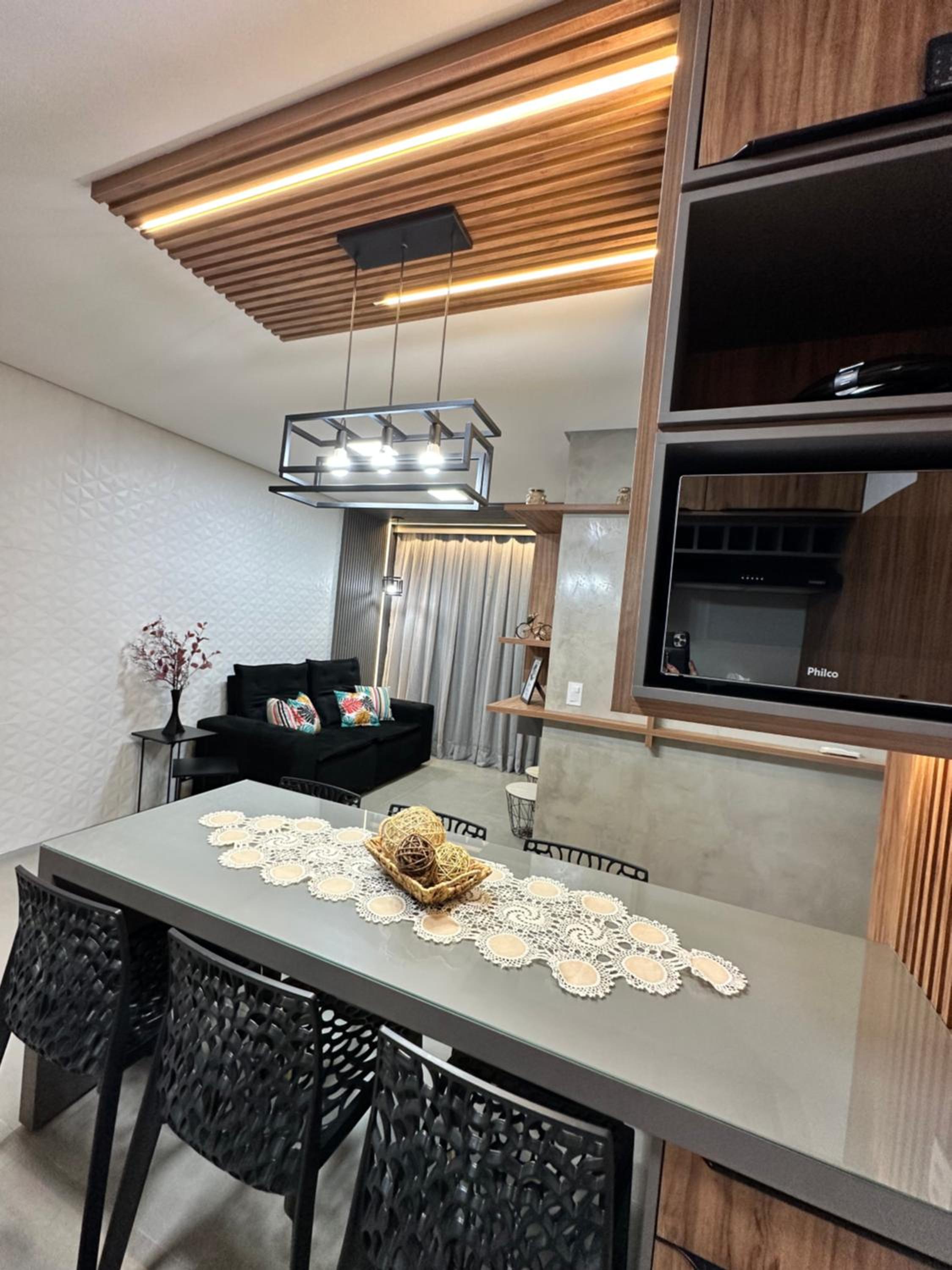 Apartamento novo e completo há 500m da praia Ponta Verde!