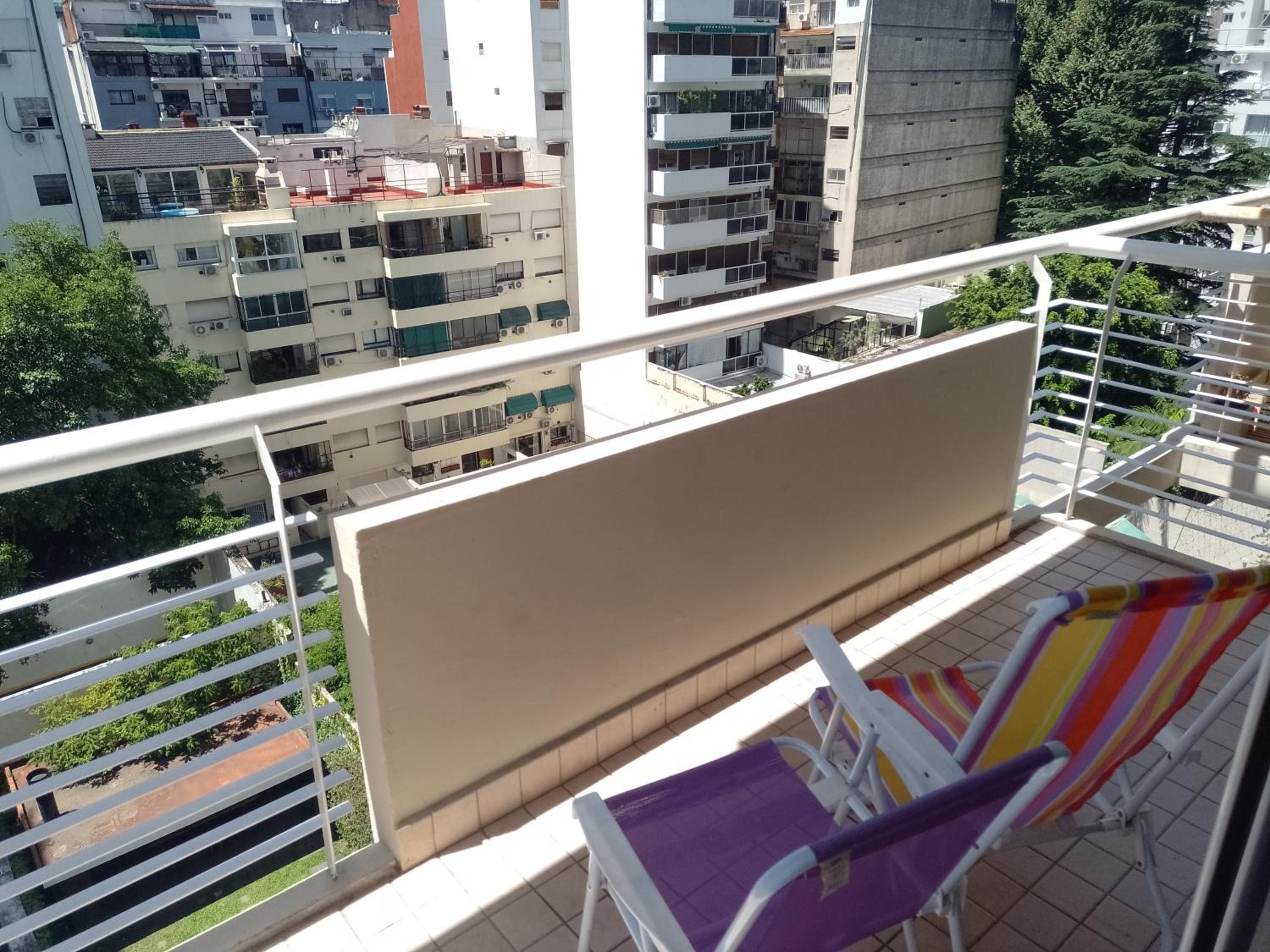 divino en Palermo con pileta y gran balcón