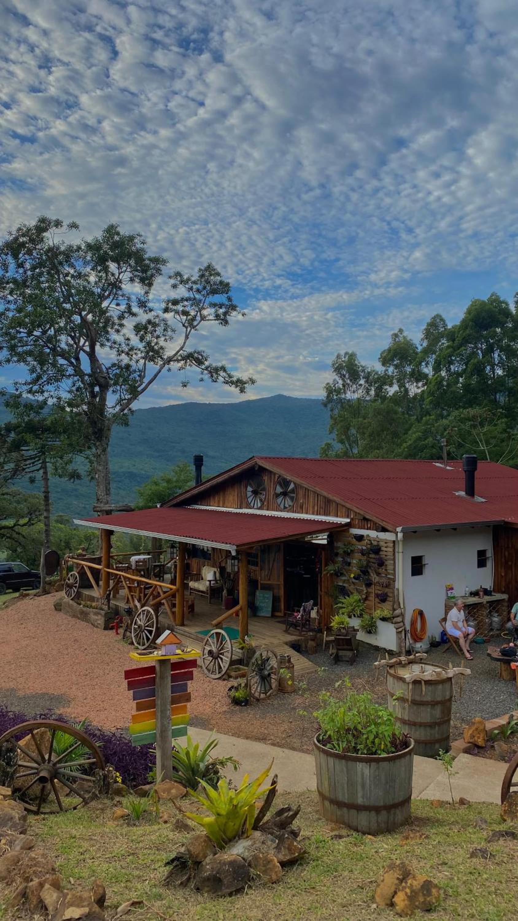 Alto da colina Caraá RS