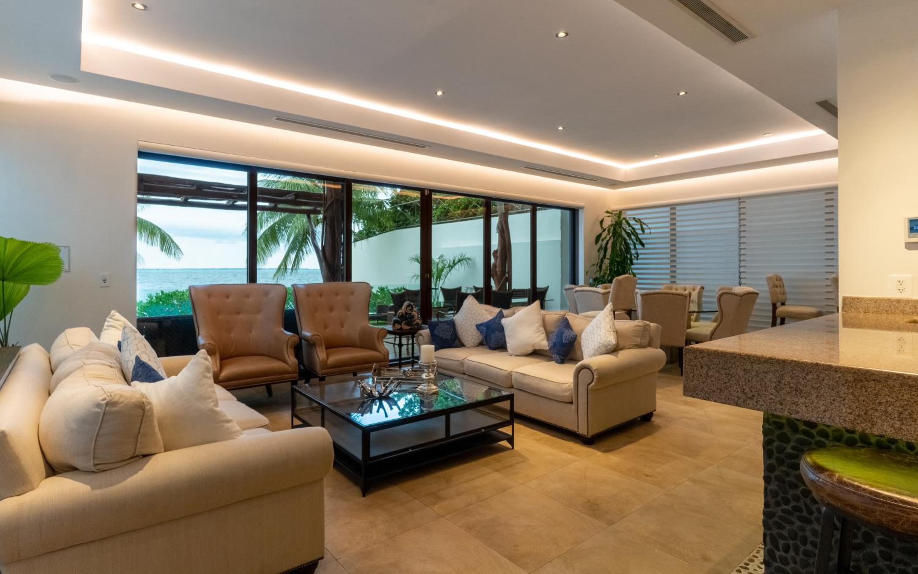 6BR Beachfront Private Luxury Villa by Solmar Rentals