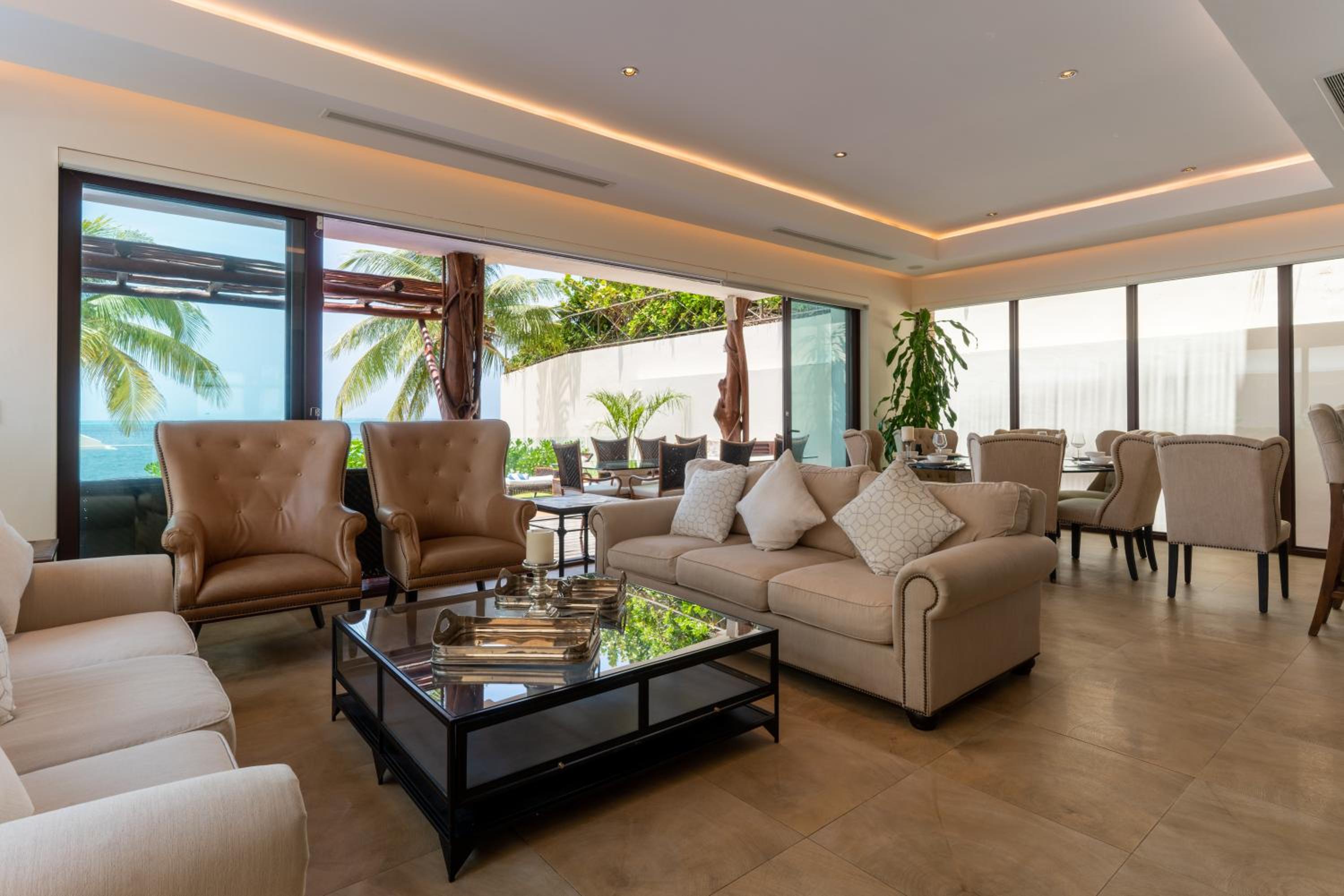 6BR Beachfront Private Luxury Villa by Solmar Rentals