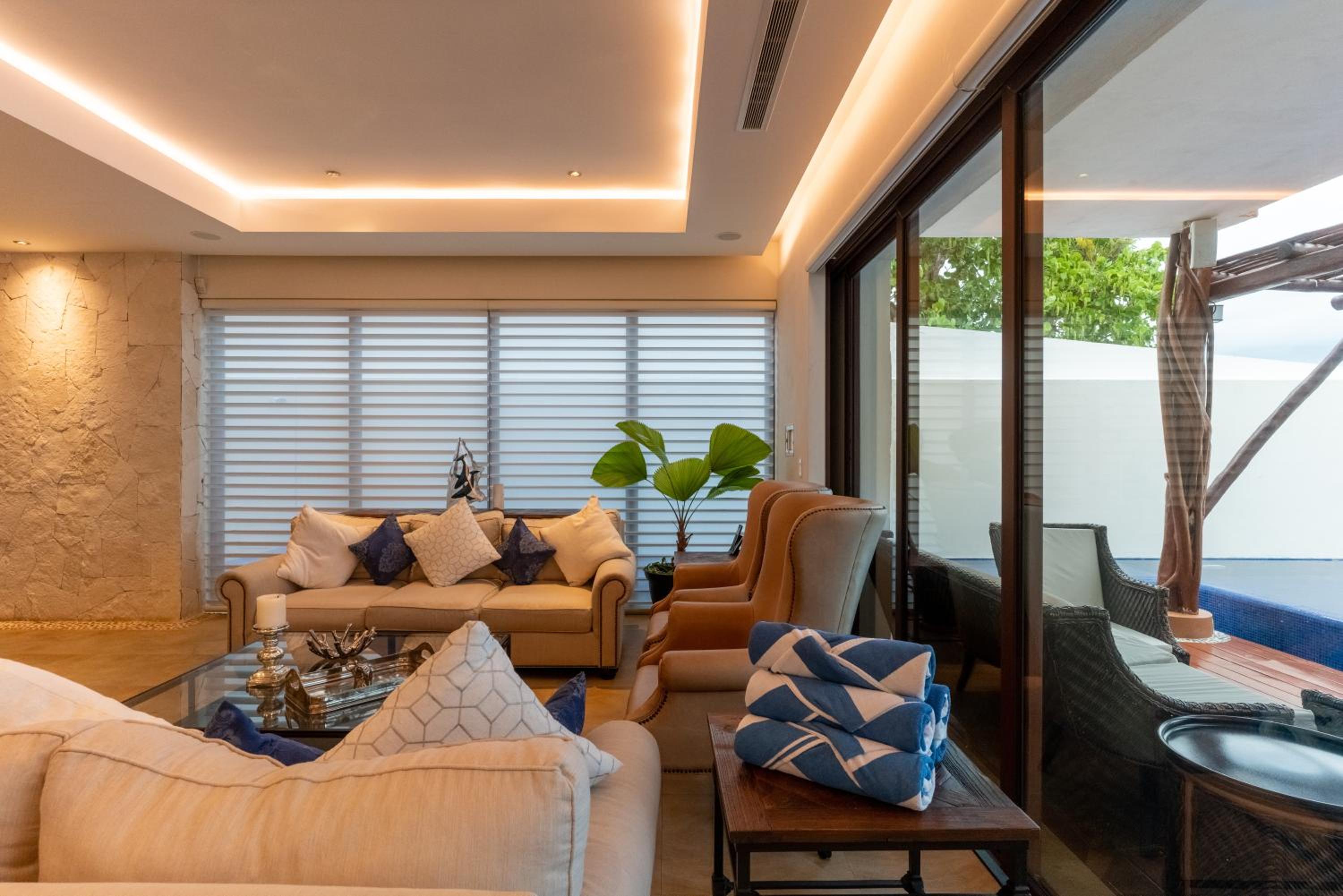 6BR Beachfront Private Luxury Villa by Solmar Rentals