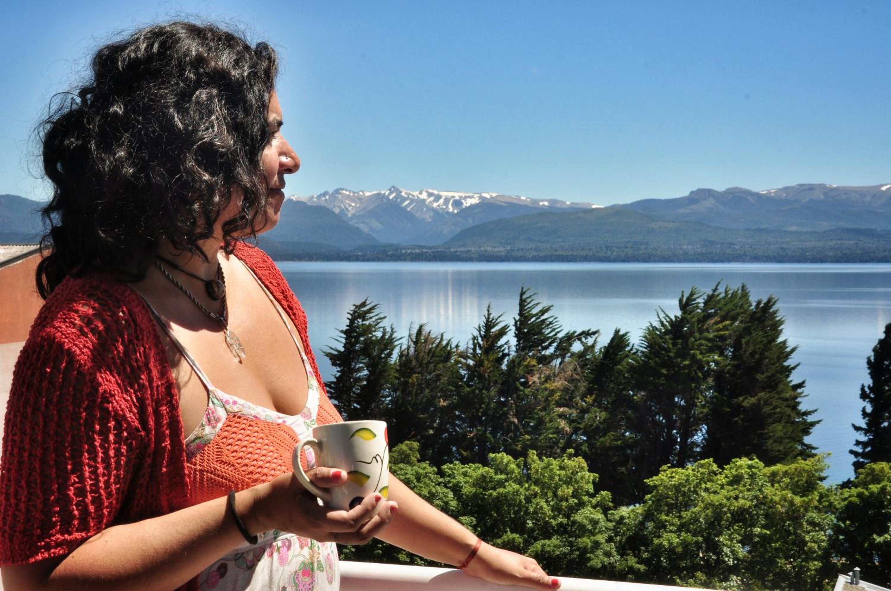 Deleitate con las vistas al Lago y Montañas en el centro de Bariloche