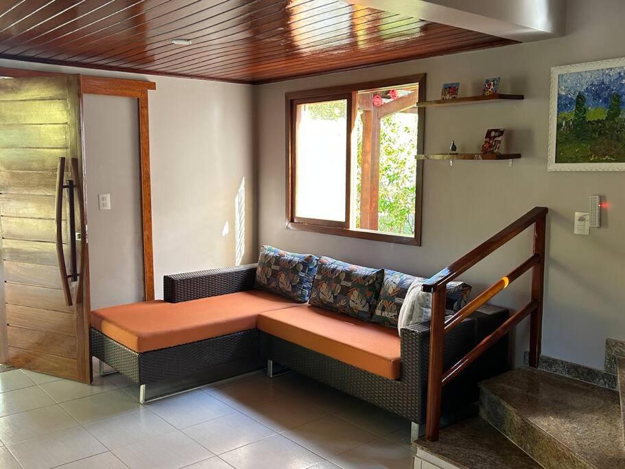 Casa de praia pé na areia: nos braços da natureza.