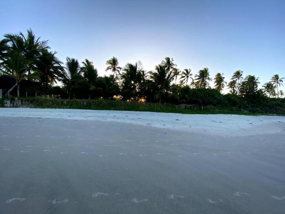Casa de praia pé na areia: nos braços da natureza.