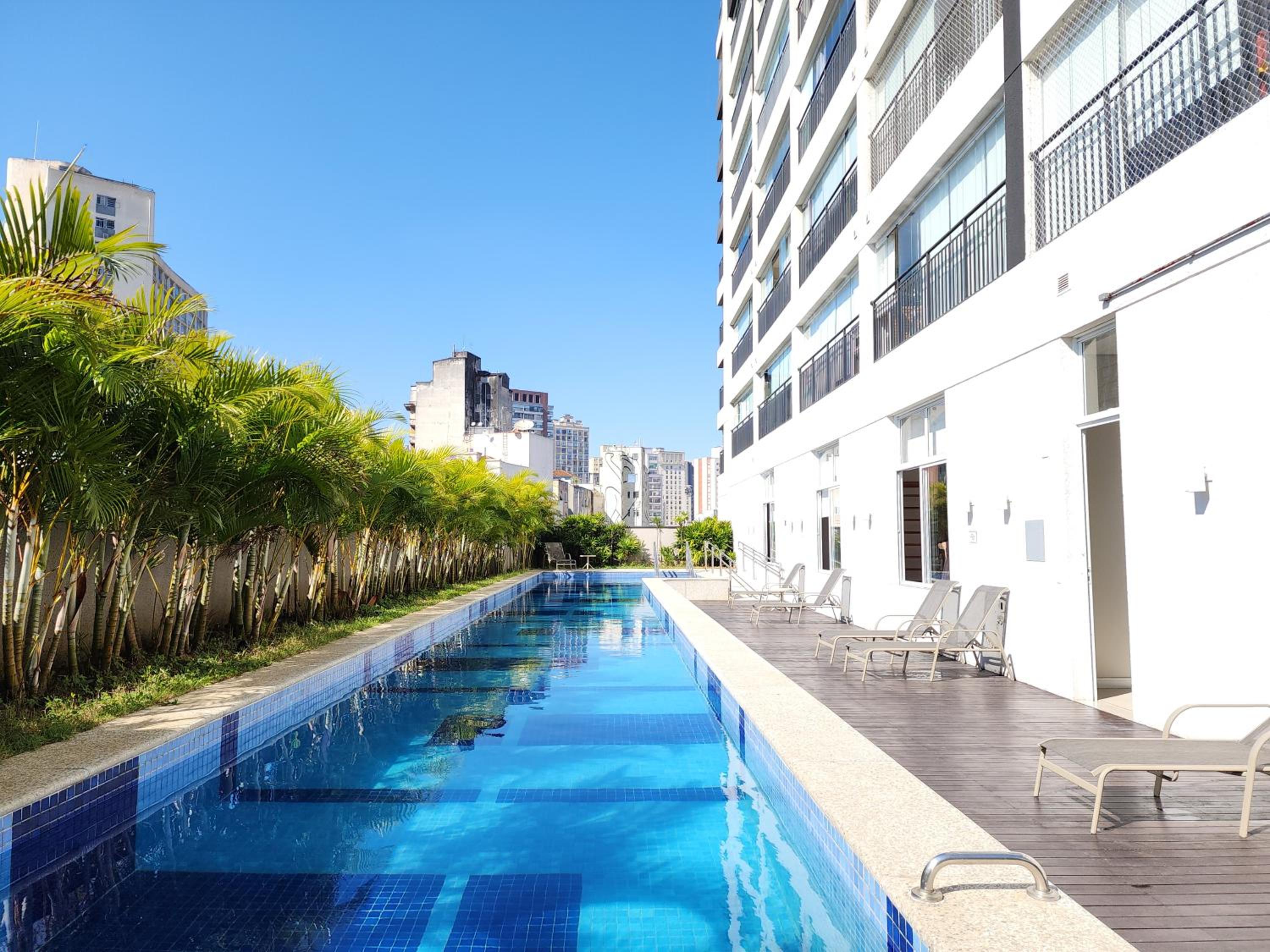 FLAT COM VISTA INCRIVEL EM CONDOMINIO DE LUXO