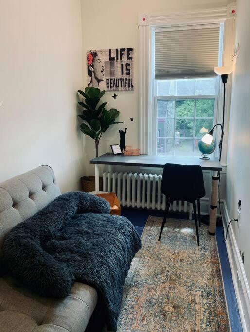 Pet-Friendly Space #3 at Doggy Digs, King Bed and Office
