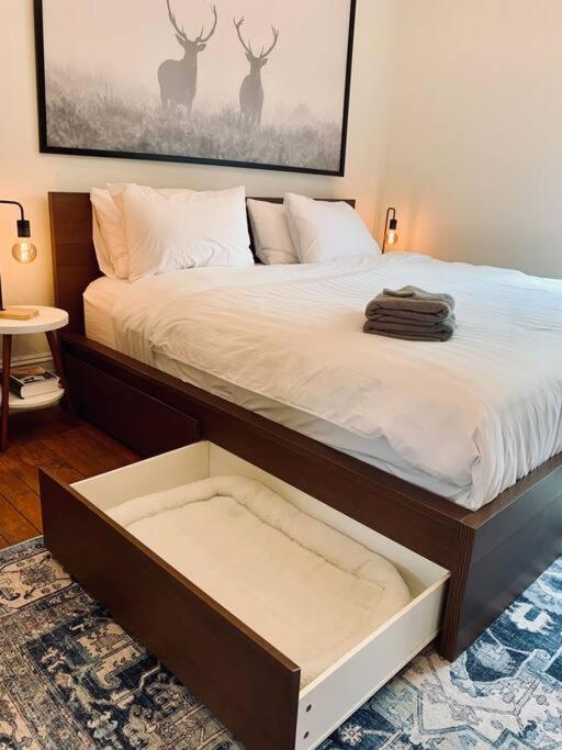 Pet-Friendly Space #3 at Doggy Digs, King Bed and Office