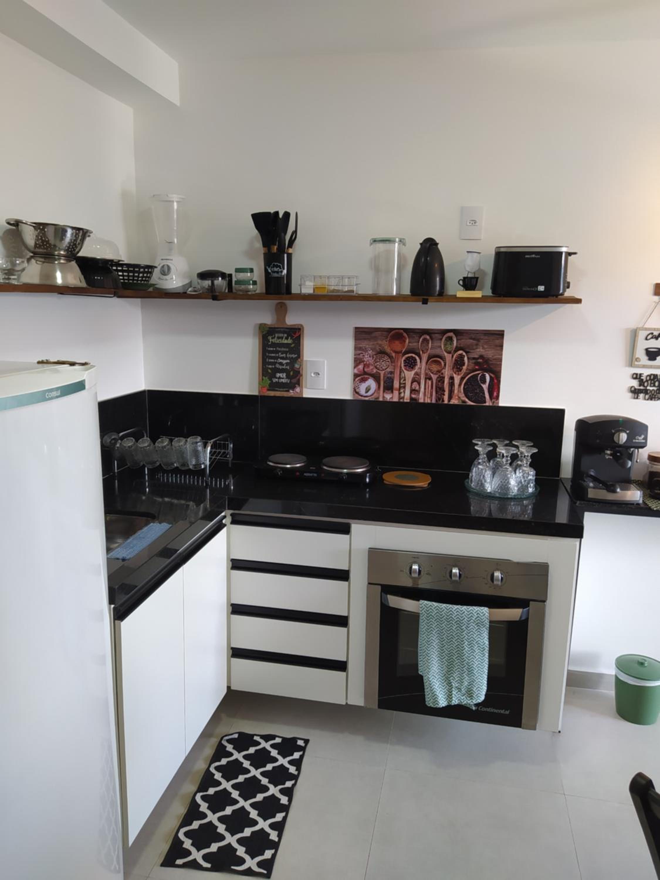 Maria Apê 21 Centro-Próx a UFJF - Cozinha Completa