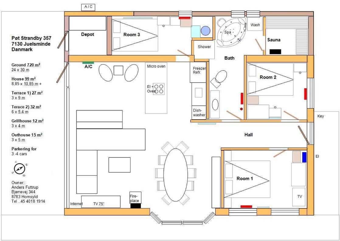 Renovated Summer House Incl Ing And Linen