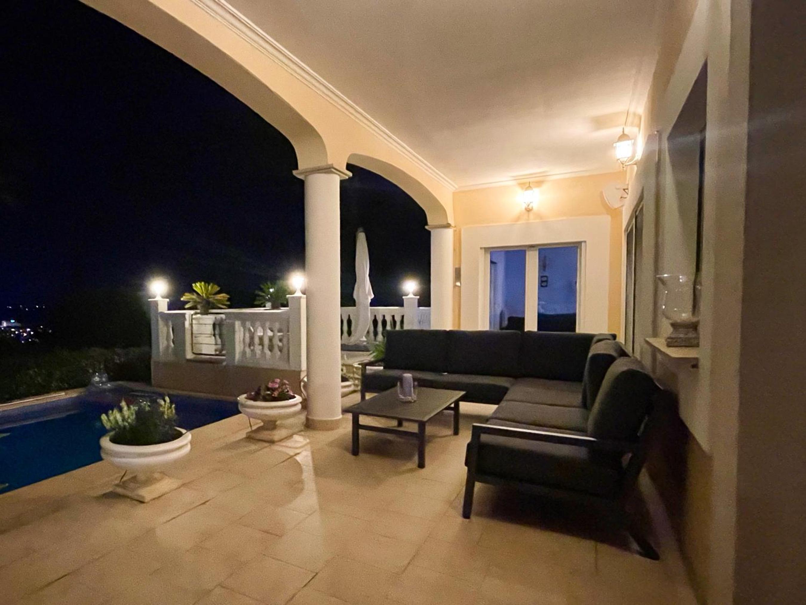 Exklusive Villa in Paguera für bis zu 8 Personen, mit Meerblick und Pool view 3
