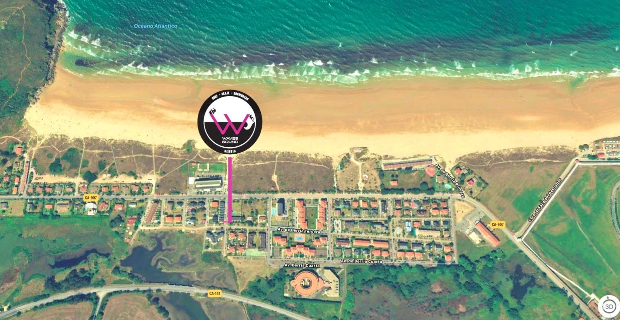 Escuela de Surf WAVES SOUND - Alojamiento Compartido