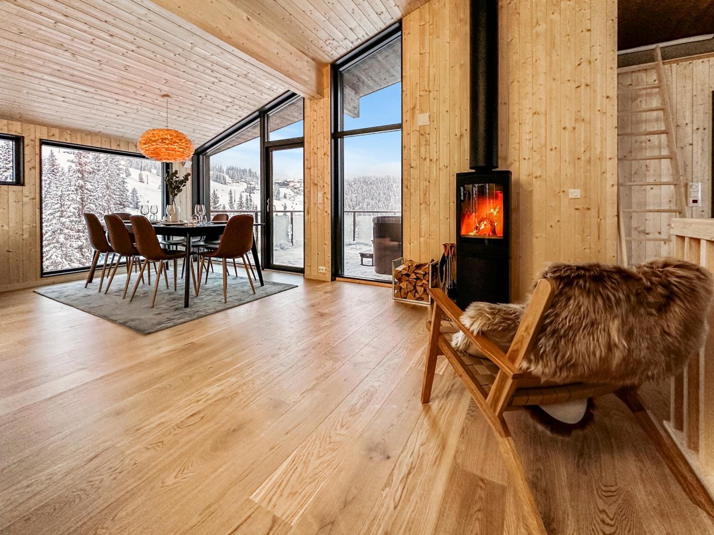 Ski-in-out hytte på Kvitfjell view 5
