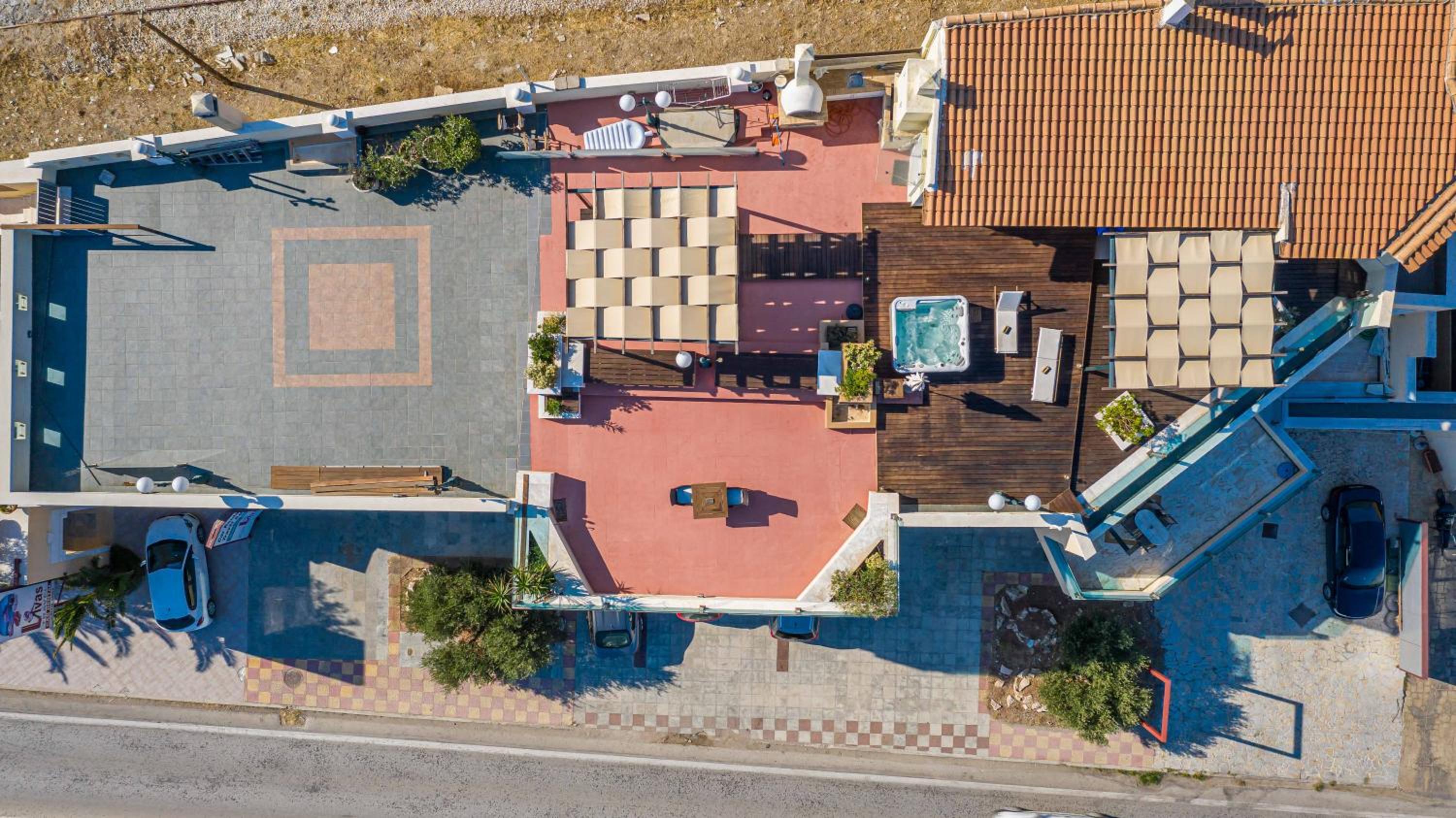 LIVAS Corinth rooftop seaview apartment view 4