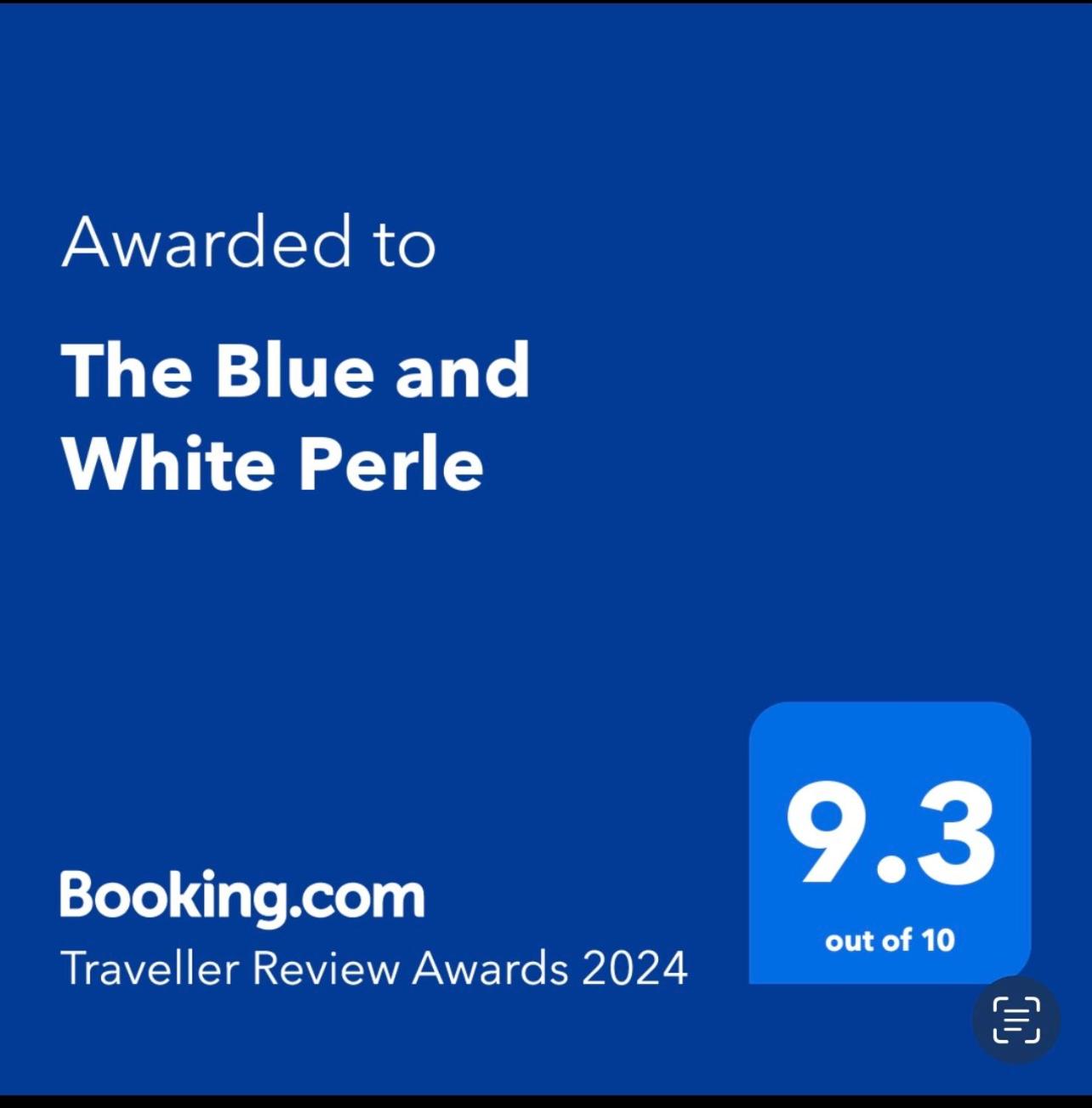 The Blue and White Perle view 2