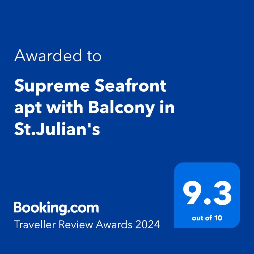 Supreme Seafront apt with Balcony in St.Julian's photo 4
