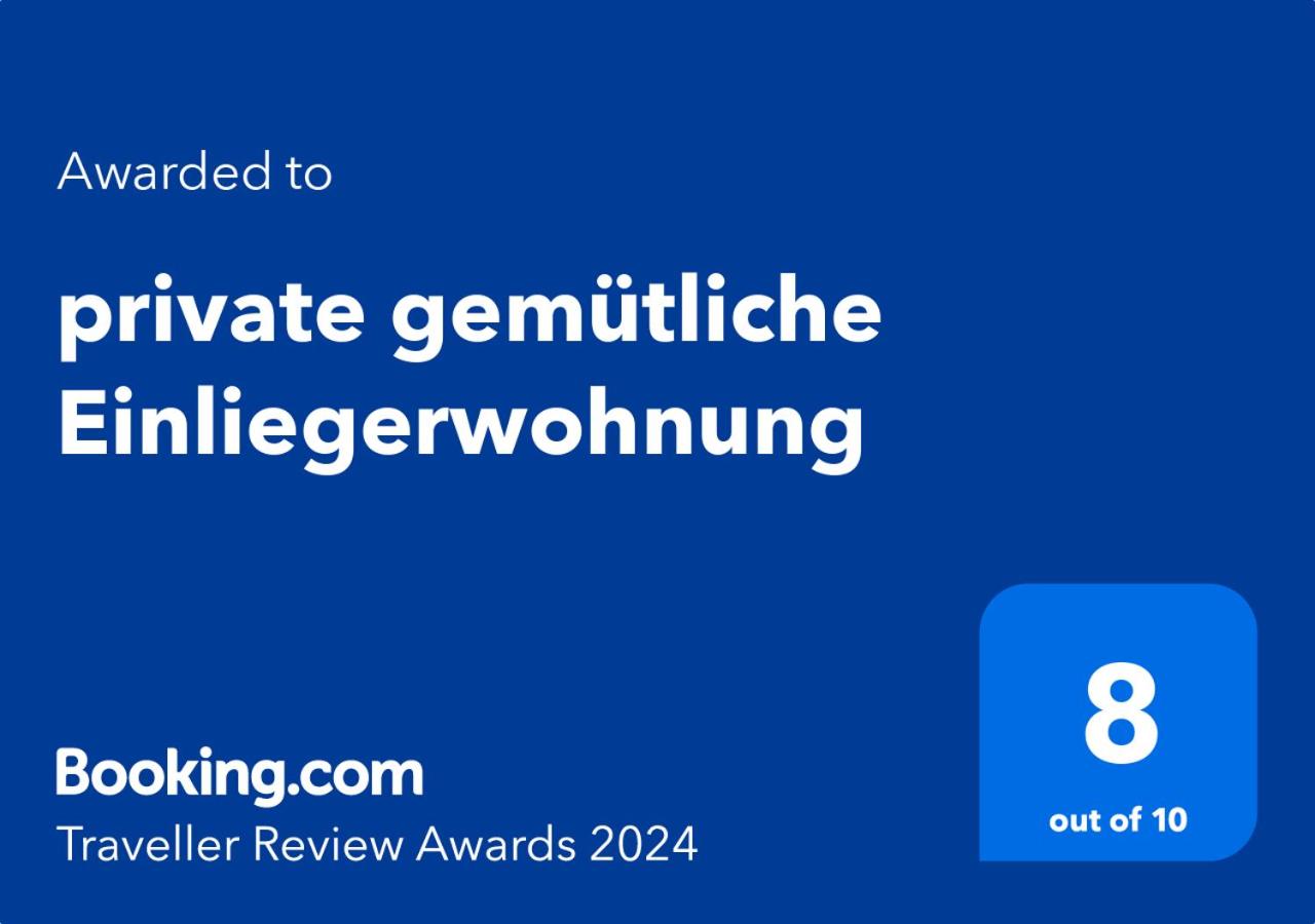 private gemütliche Einliegerwohnung