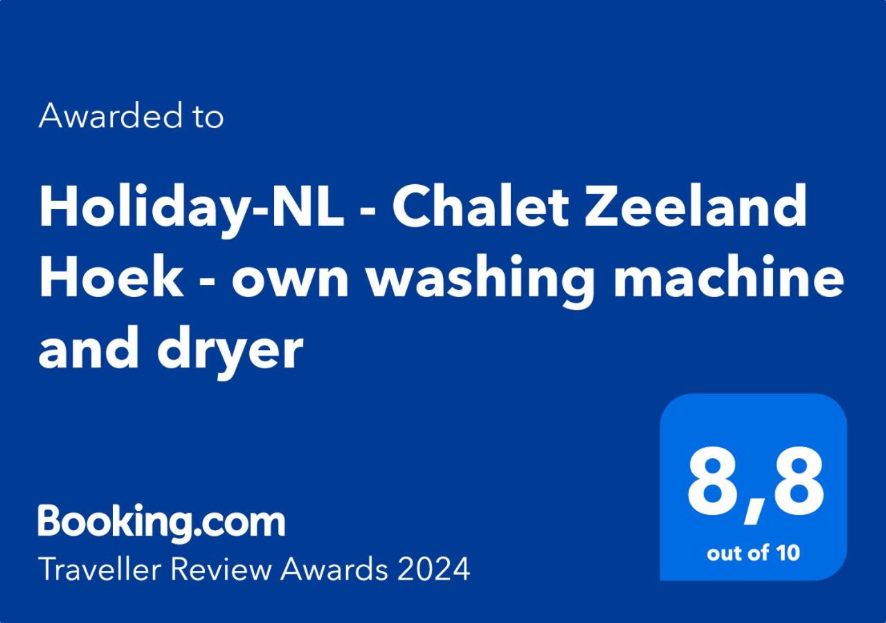 PURE - Chalet Zeeland - Air conditioning and washing machine