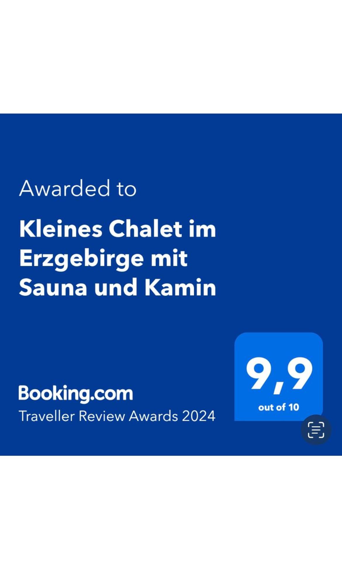 Kleines Chalet im Erzgebirge mit Sauna und Kamin