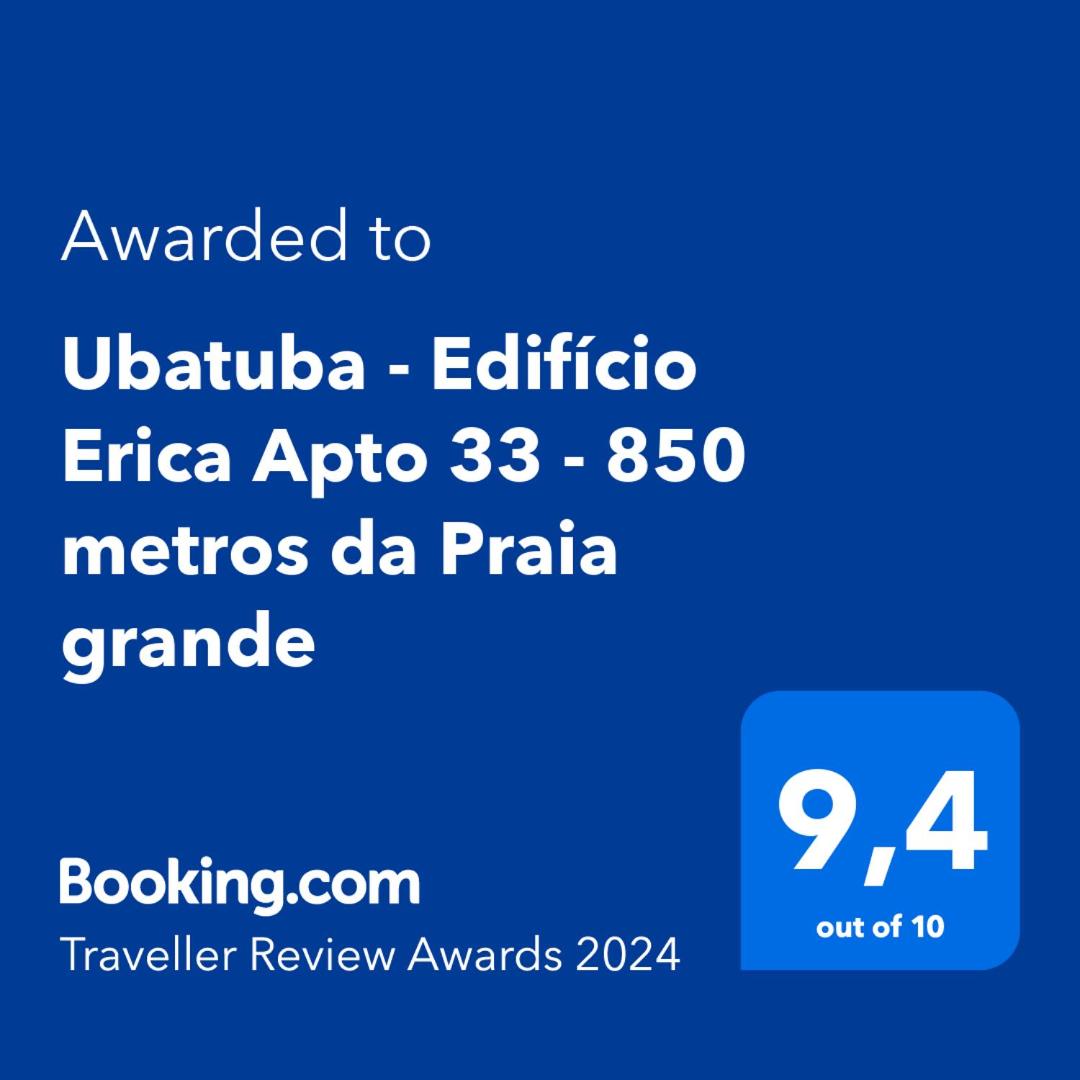 Ubatuba - Edifício Erica Apto 33 - 850 metros da Praia grande