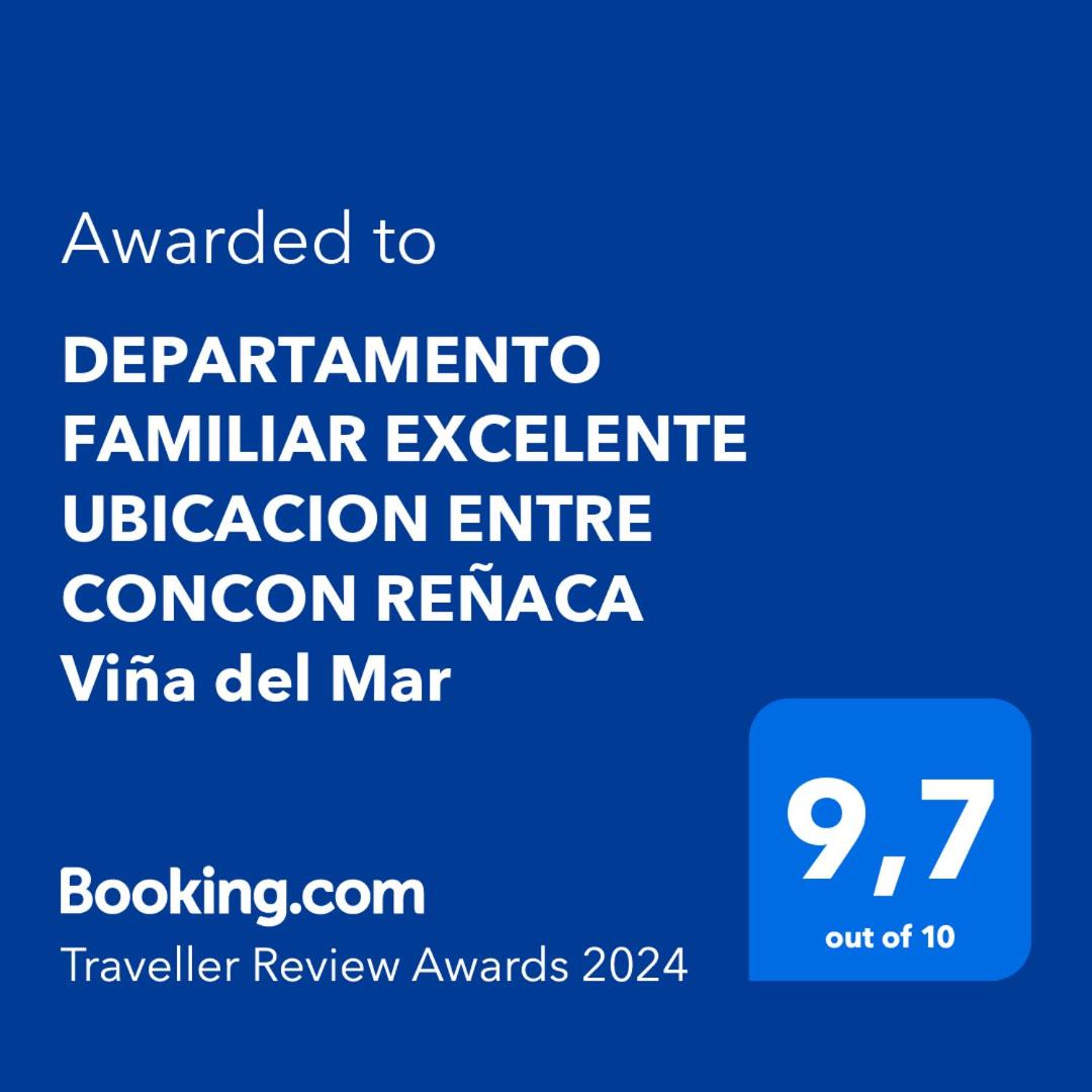 DEPARTAMENTO FAMILIAR EXCELENTE UBICACION ENTRE CONCON REÑACA Viña del Mar