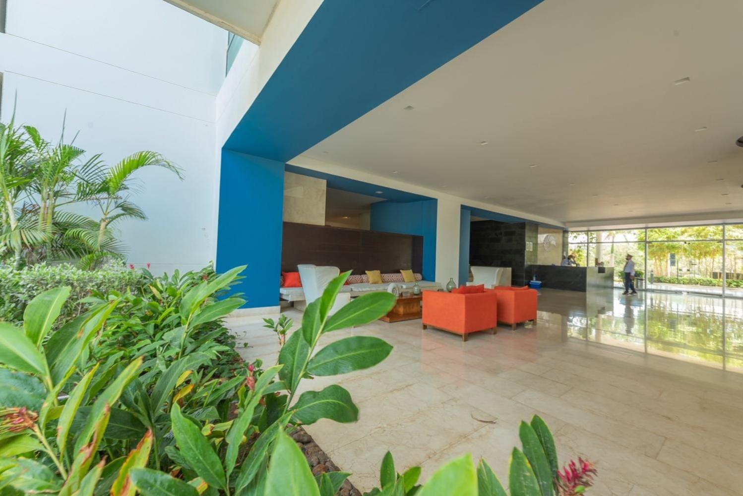 Oceanfront condominium with direct access to the beach.