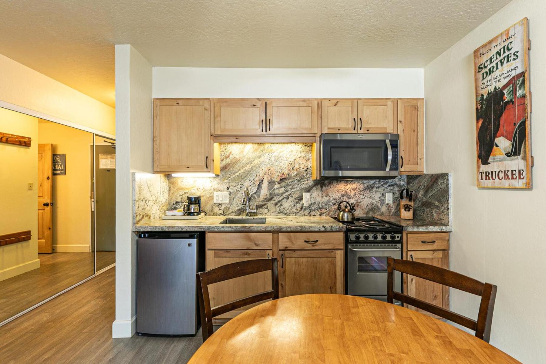 Charming Queen Studio Deluxe w/Balcony #233 at Donner Lake Village view 3