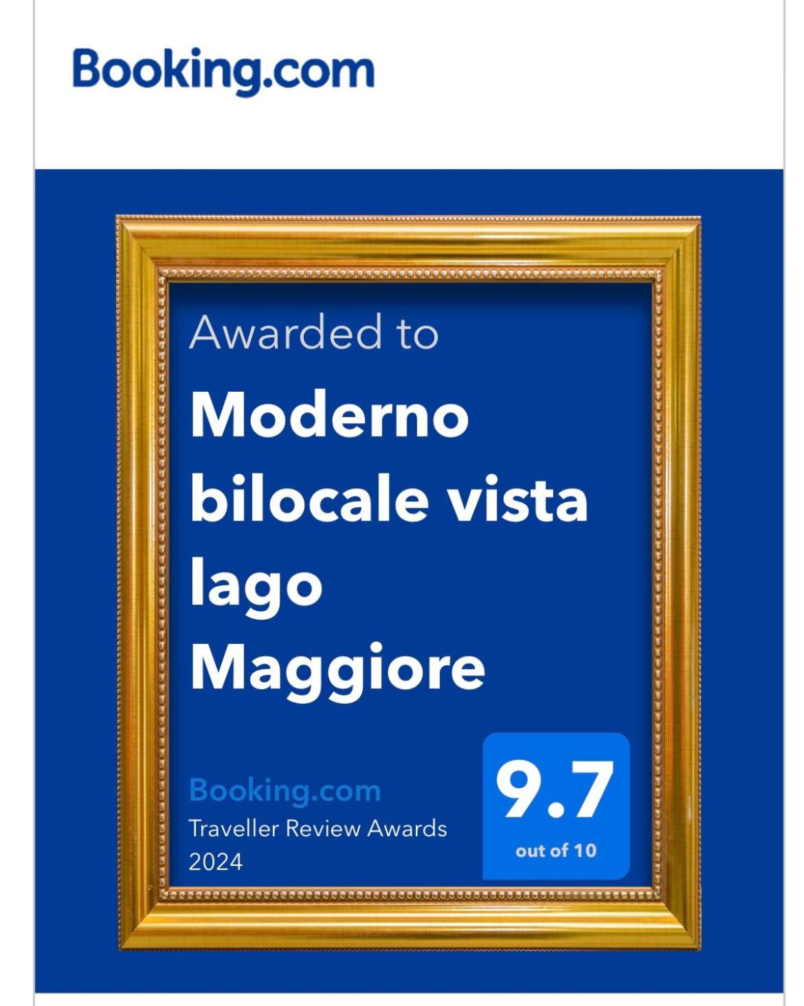 Moderno bilocale vista lago Maggiore