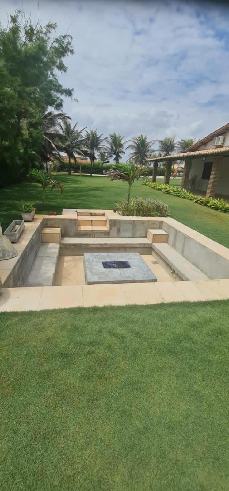 Casa Medalhão Pé na Areia