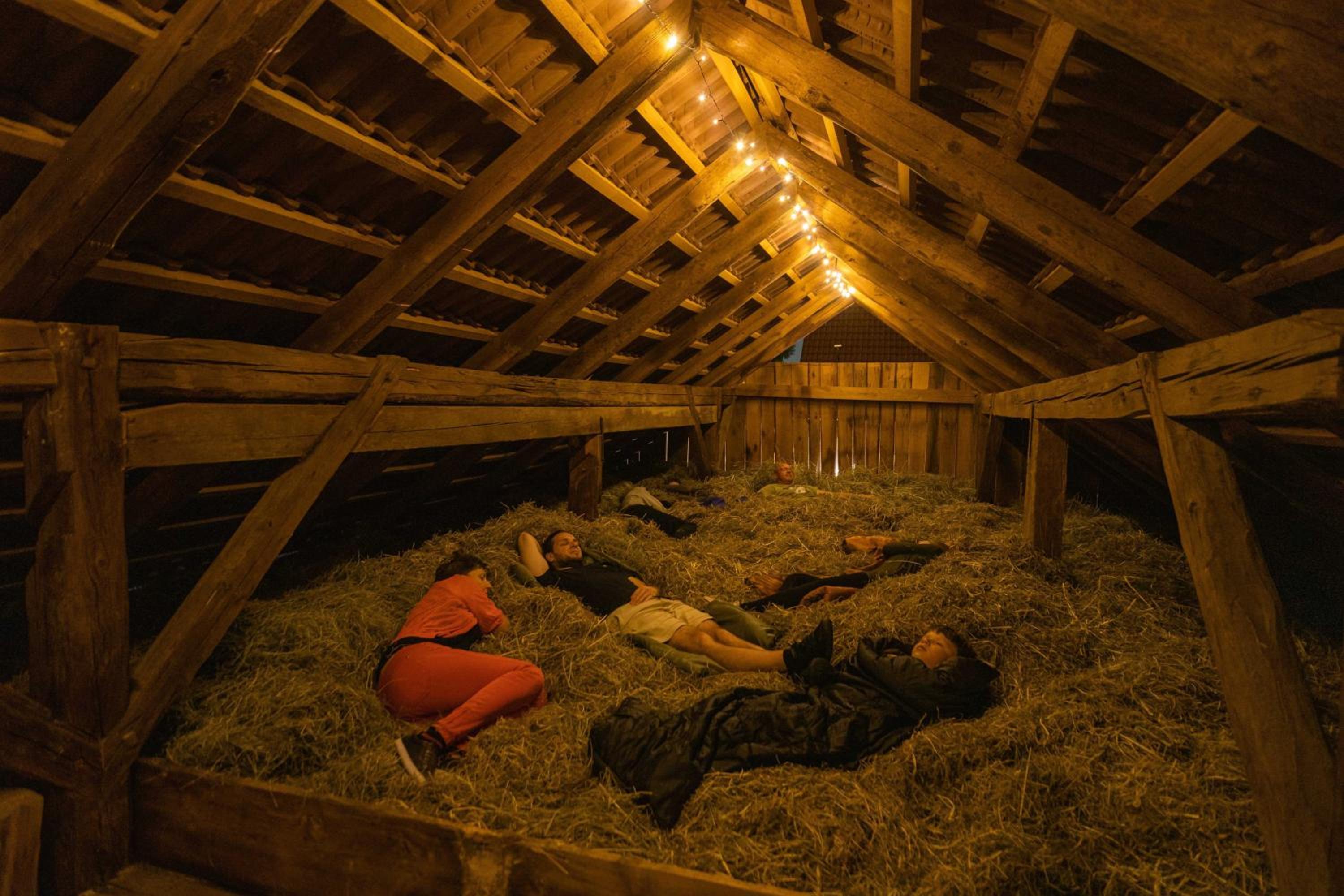 Hay barn unique experience Visole view 2