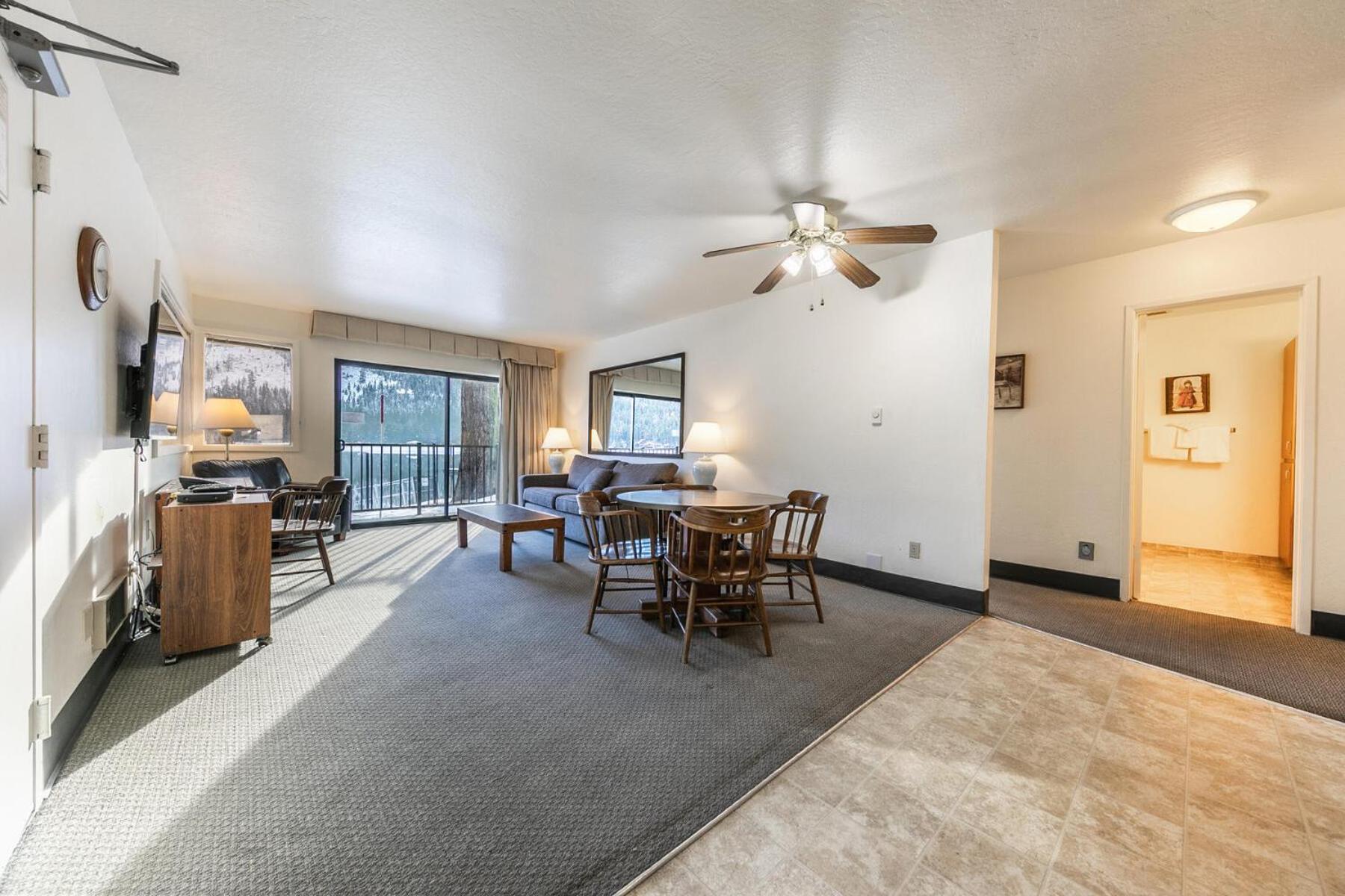 Spacious 1BR Condo w/ Lake View #136 at Donner Lake Village view 2
