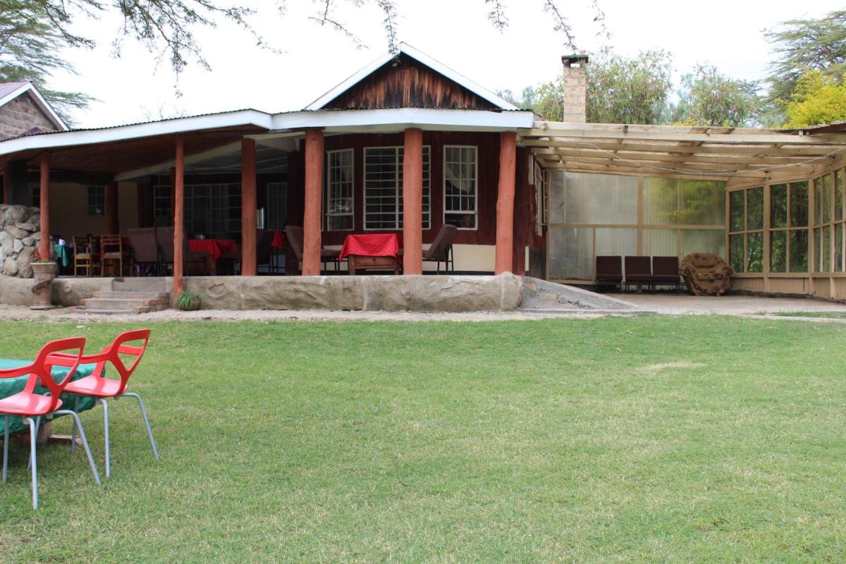 outdoor BBQ area