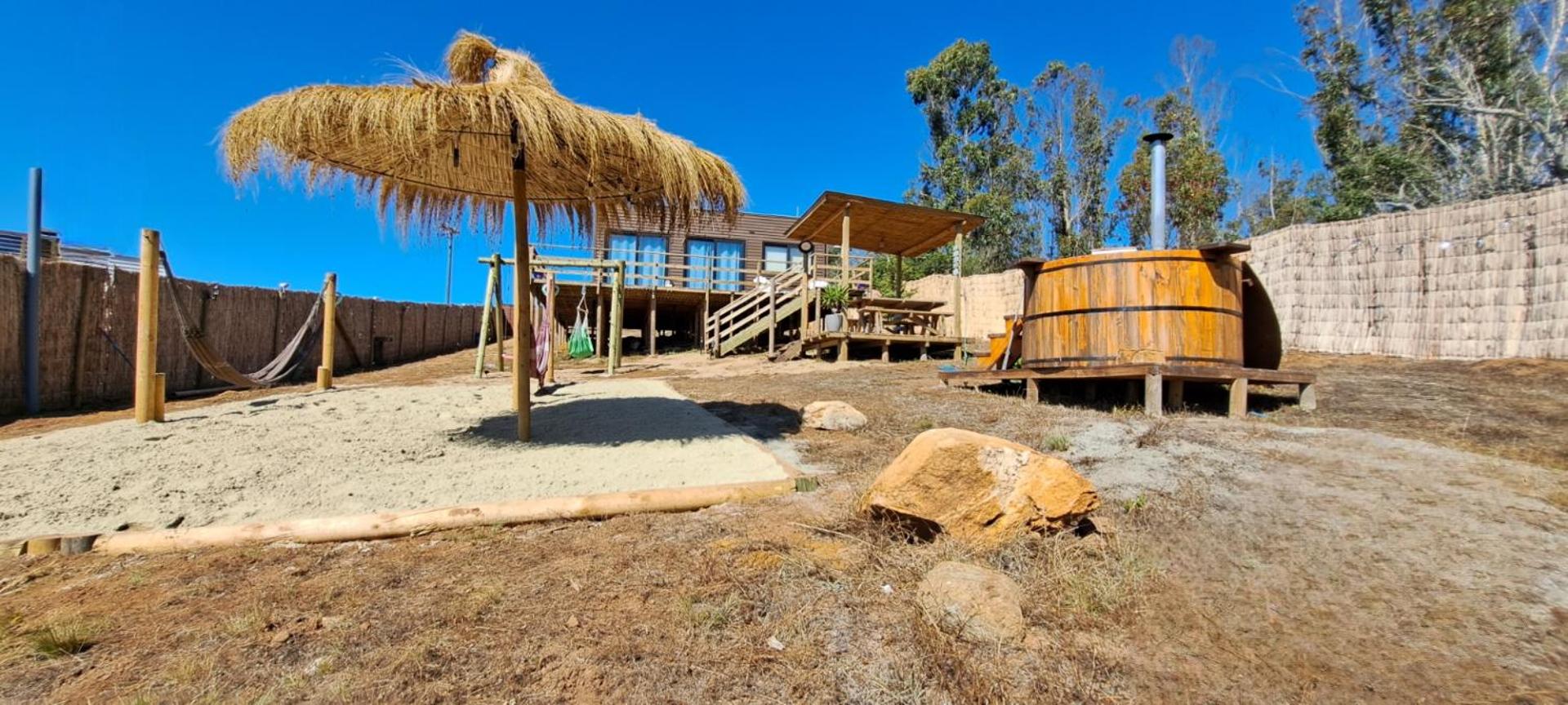 Mar y Tinaja Algarrobo Tunquen Casa con Vista al Mar y Tinaja Privada