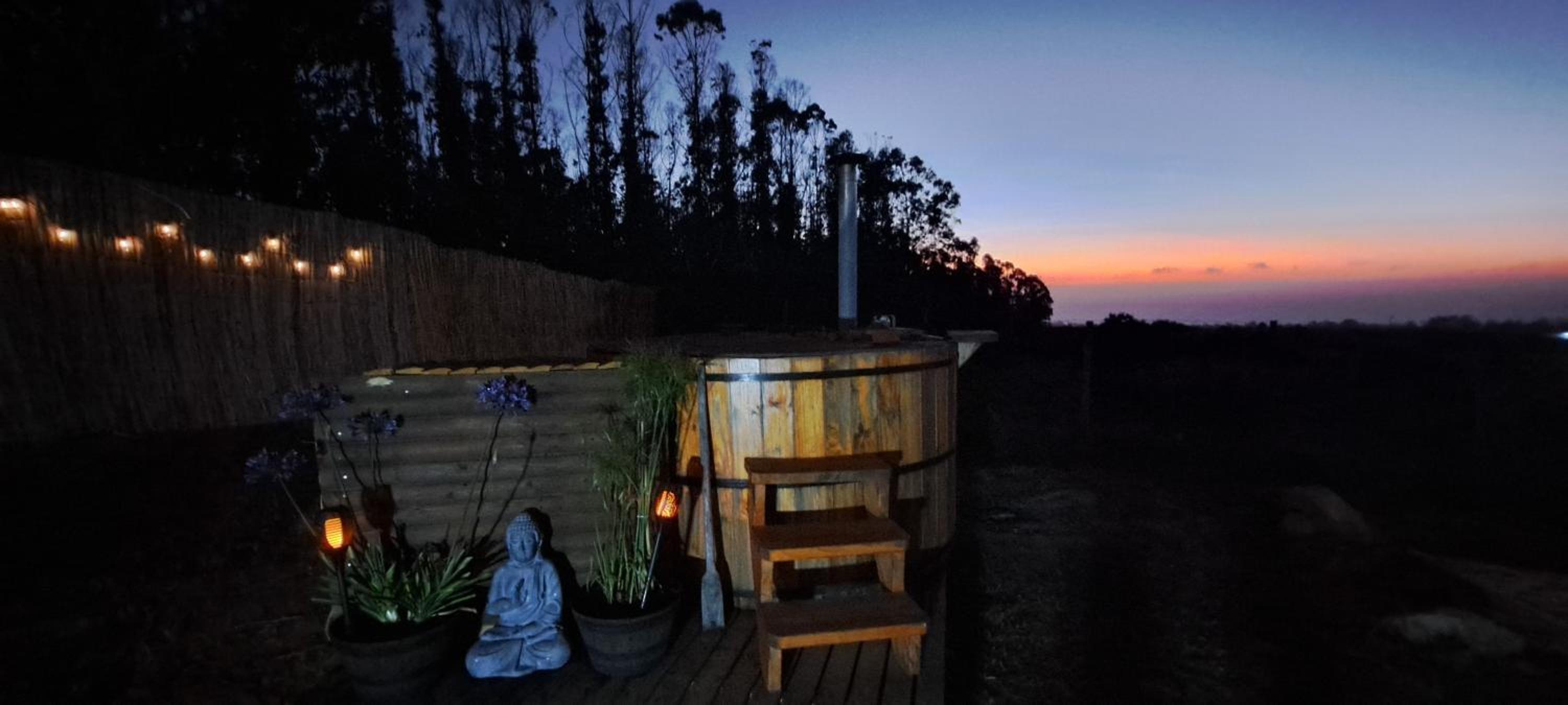 Mar y Tinaja Algarrobo Tunquen Casa con Vista al Mar y Tinaja Privada
