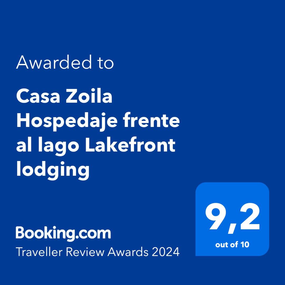 Casa Zoila Hospedaje frente al lago Lakefront lodging view 3