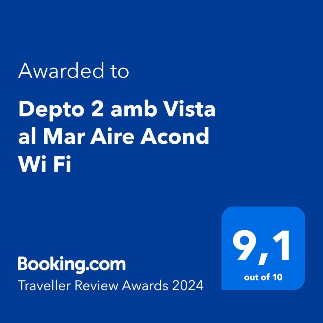 Depto 2 amb Vista al Mar Aire Acond Wi Fi