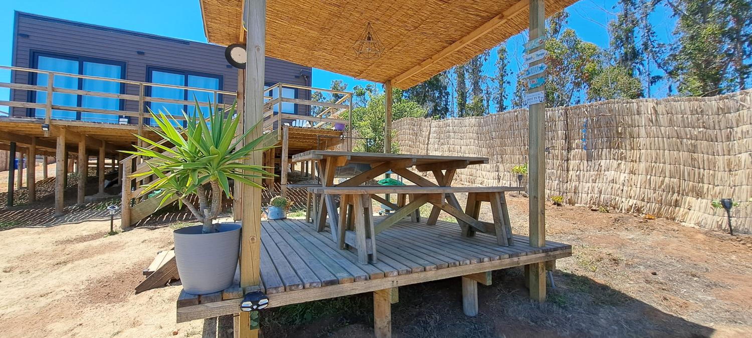 Mar y Tinaja Algarrobo Tunquen Casa con Vista al Mar y Tinaja Privada