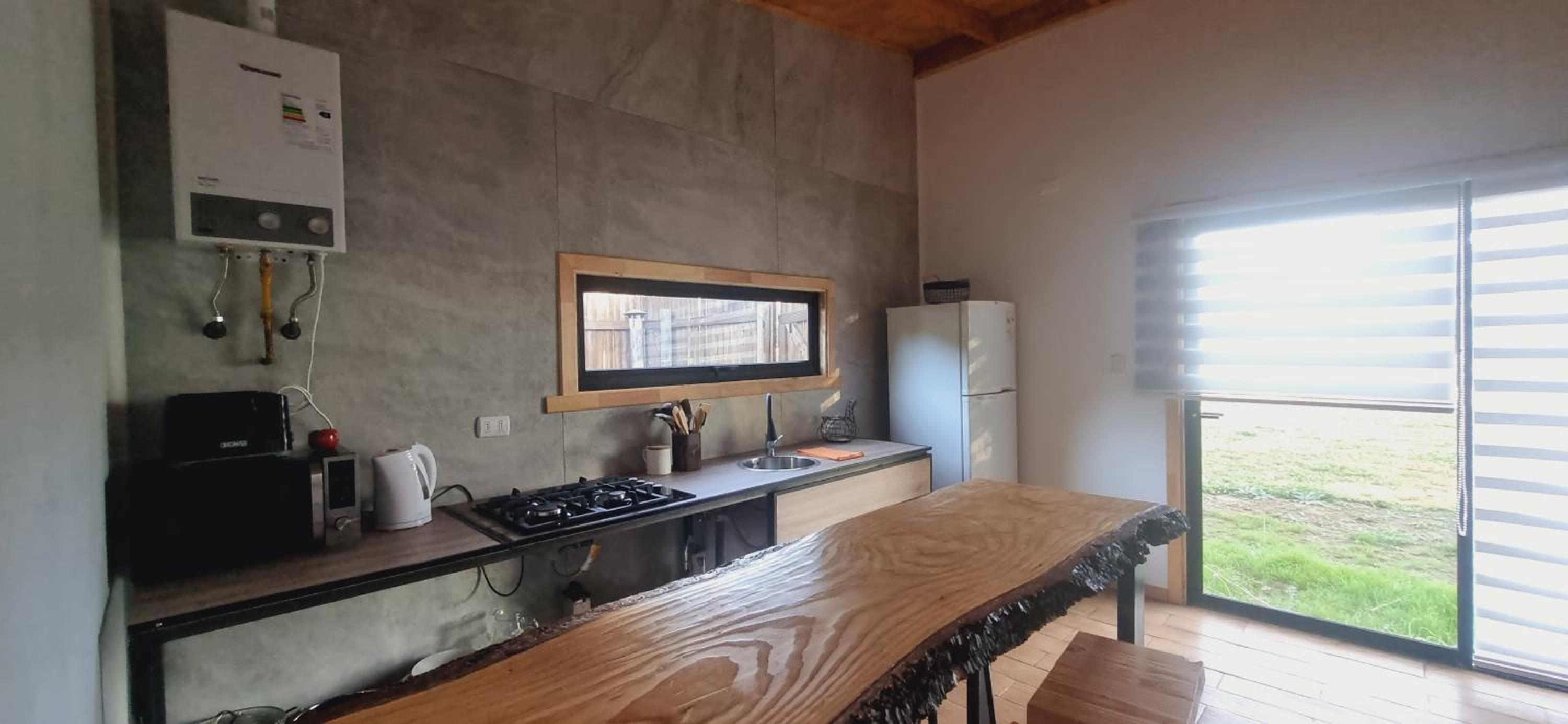 Gran Cabaña con tinaja privada, Curacautín