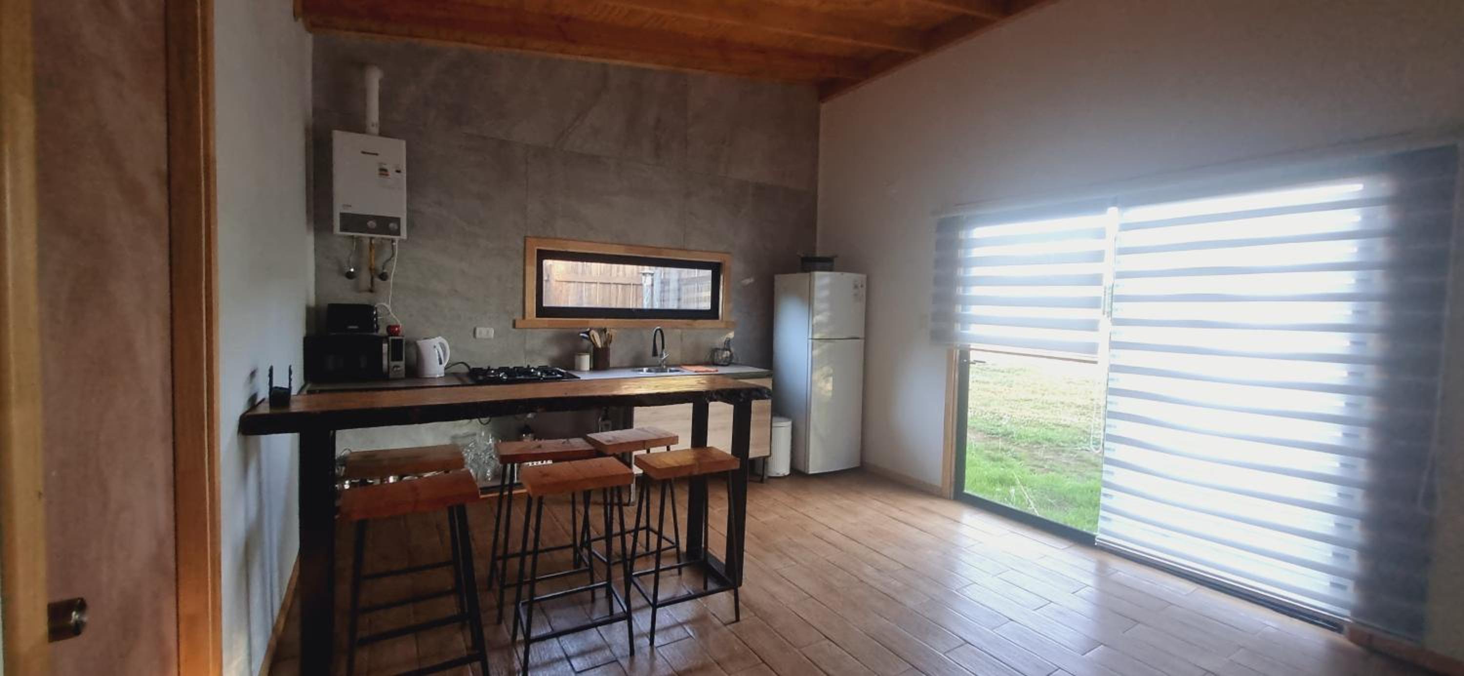 Gran Cabaña con tinaja privada, Curacautín