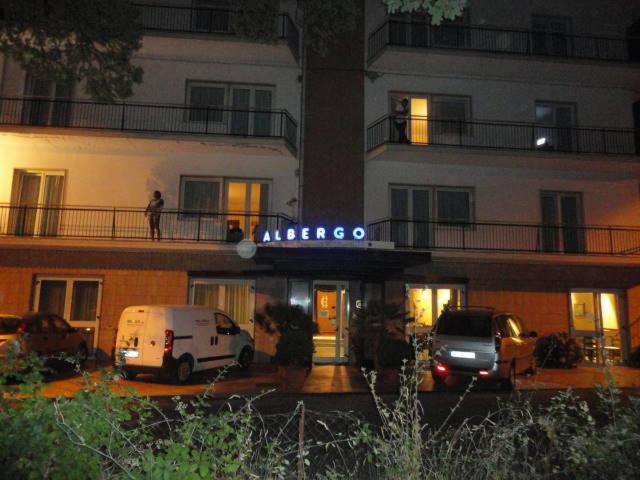 hotel building